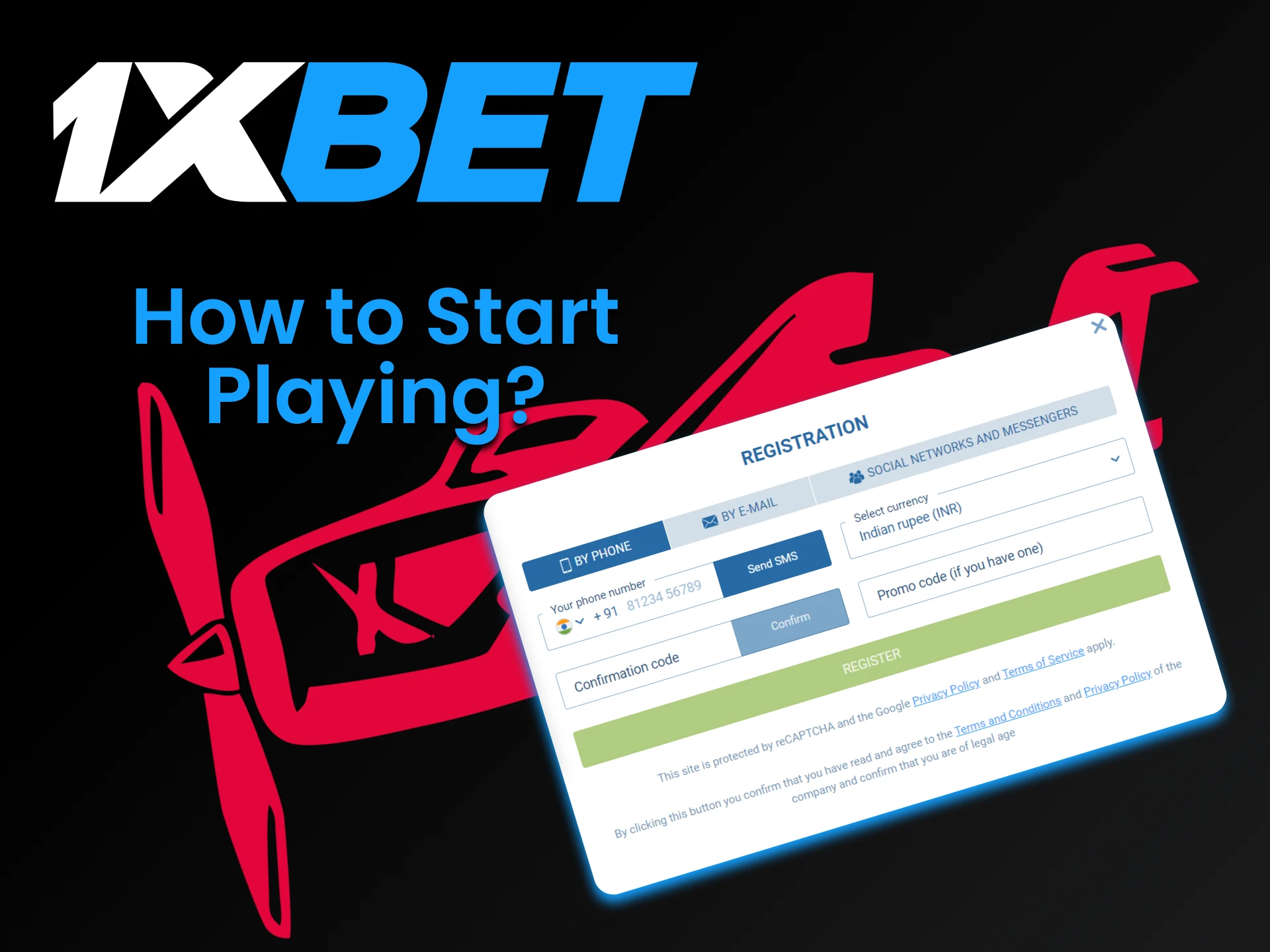 It is easy and simple to start playing the Aviator game at 1xbet.