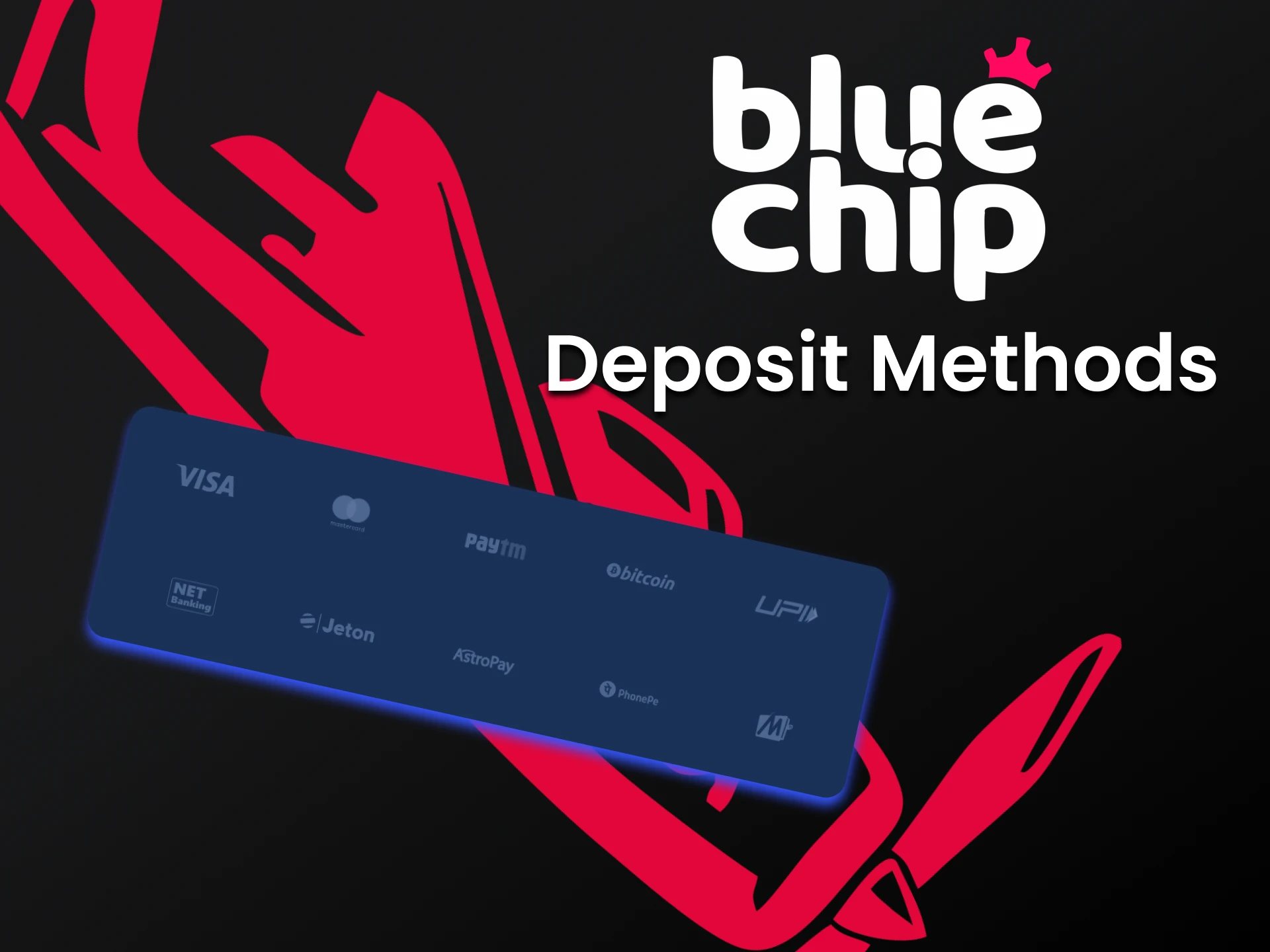Make a deposit on BlueChip to play Aviator.