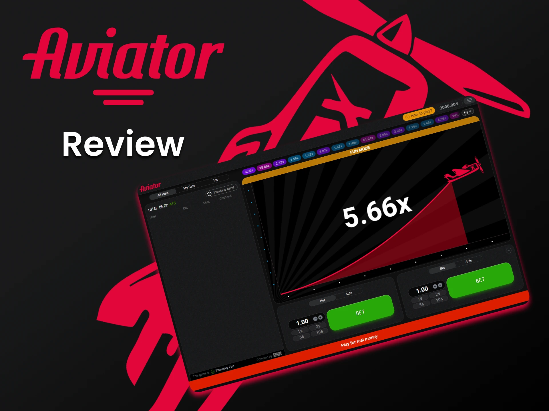 In order not to lose money and get more experience, choose the Demo version of the Aviator game.