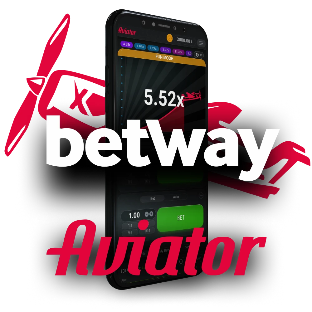 Play Betway Aviator on your smartphone.