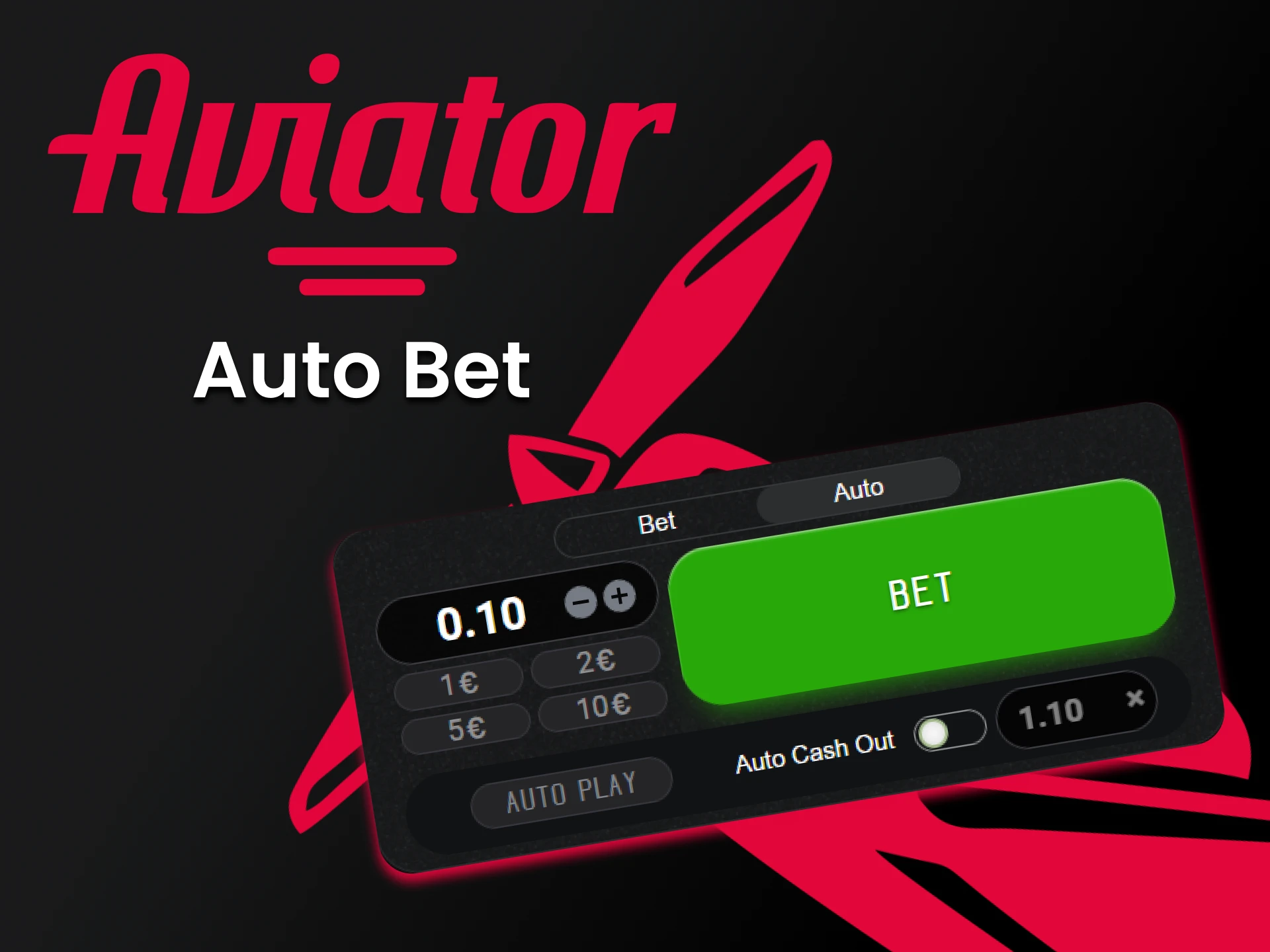 The Aviator game has automatic bets.