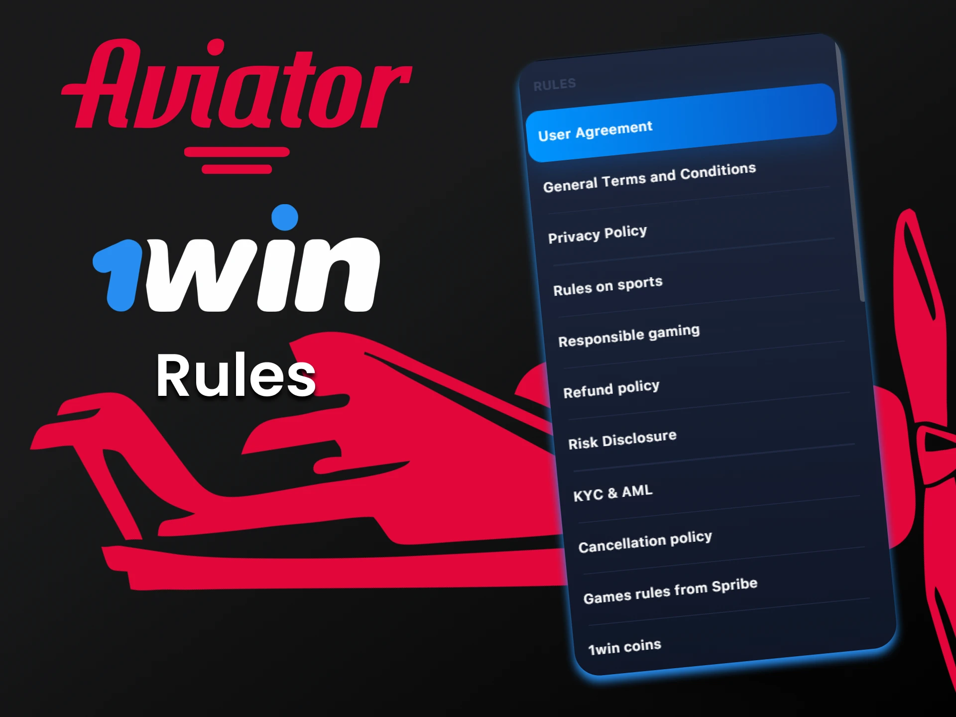 Learn the rules for using the 1win service.