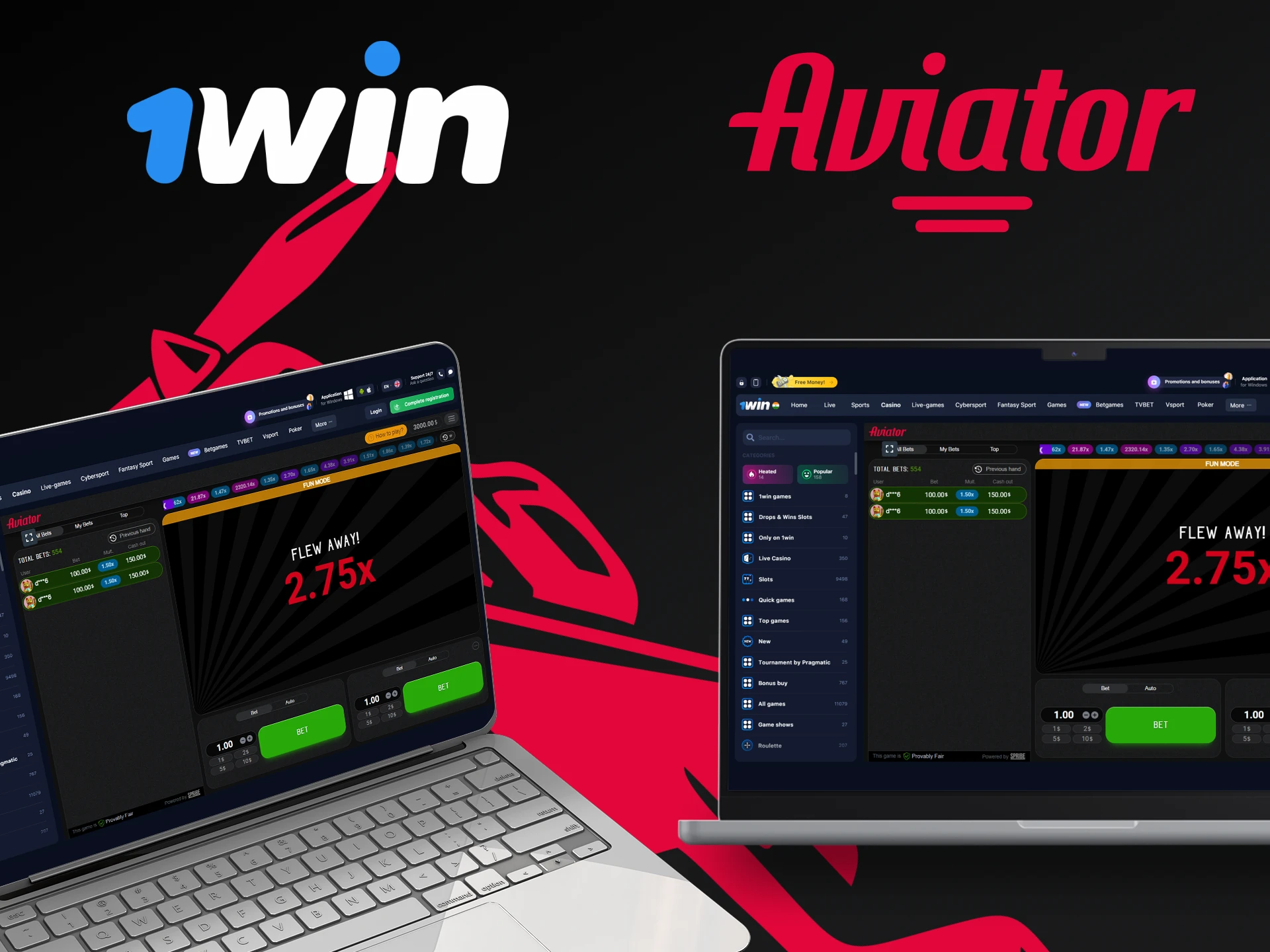 Play Aviator by 1win on any device.