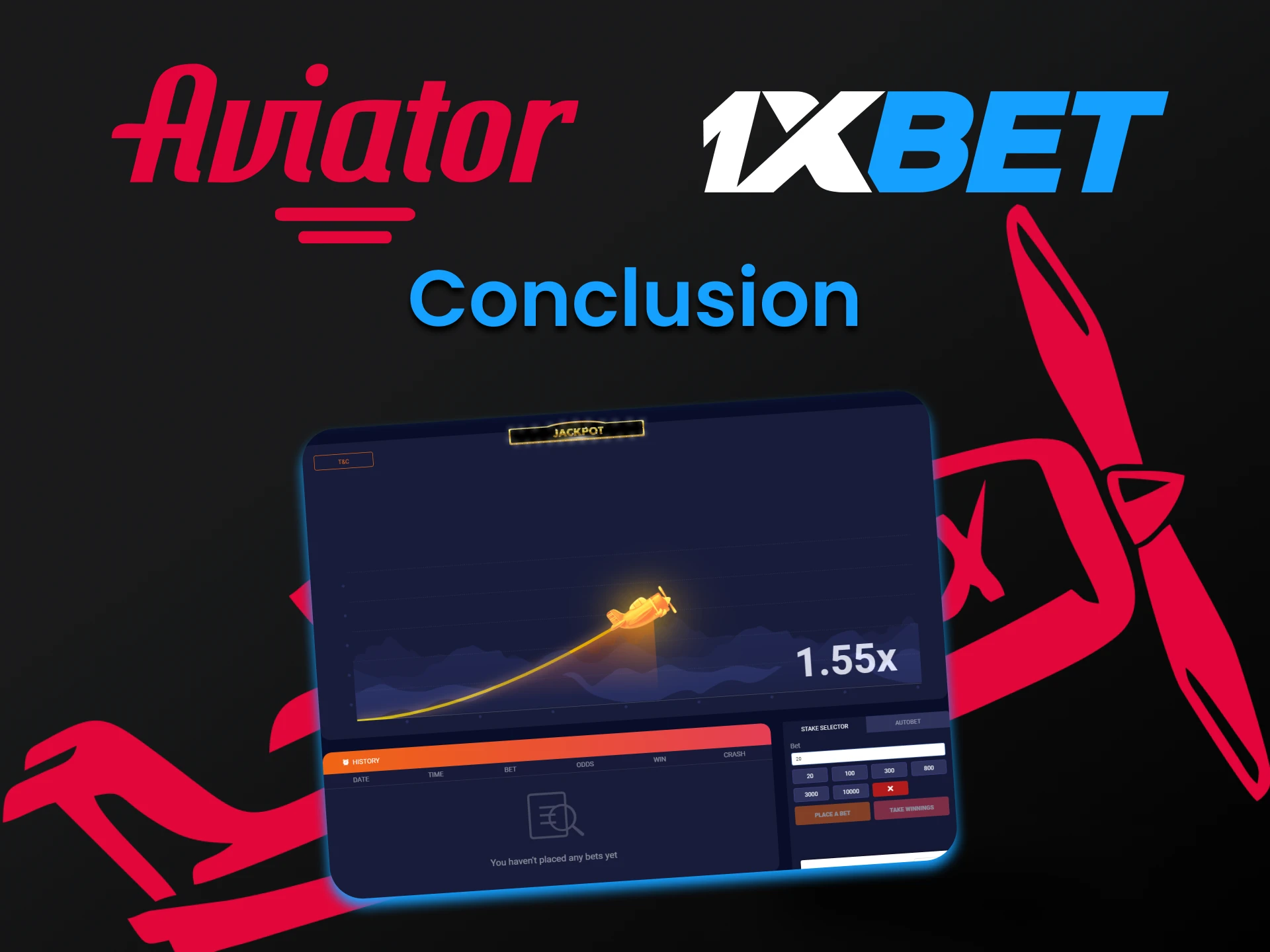 1xbet is the perfect platform to play Aviator.