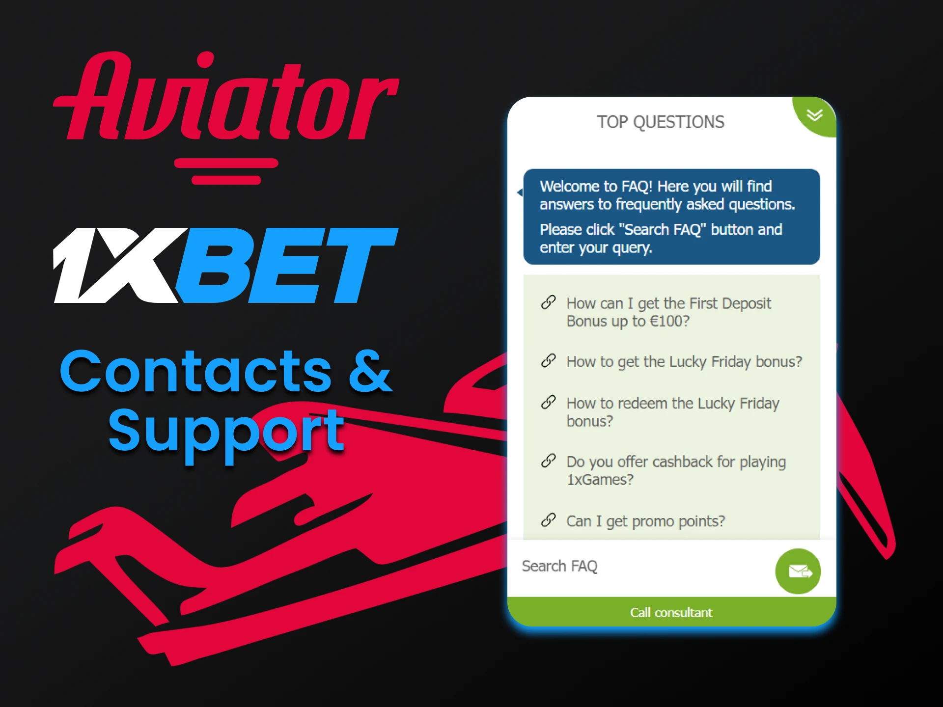 If you have any problems with the game Aviator, you can always report it to the 1xbet team.
