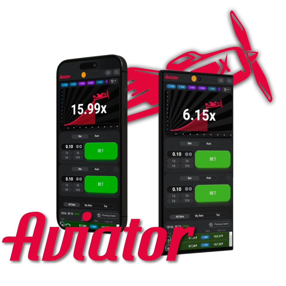 قم بتنزيل تطبيق لعبة Aviator (APK) مجانًا.