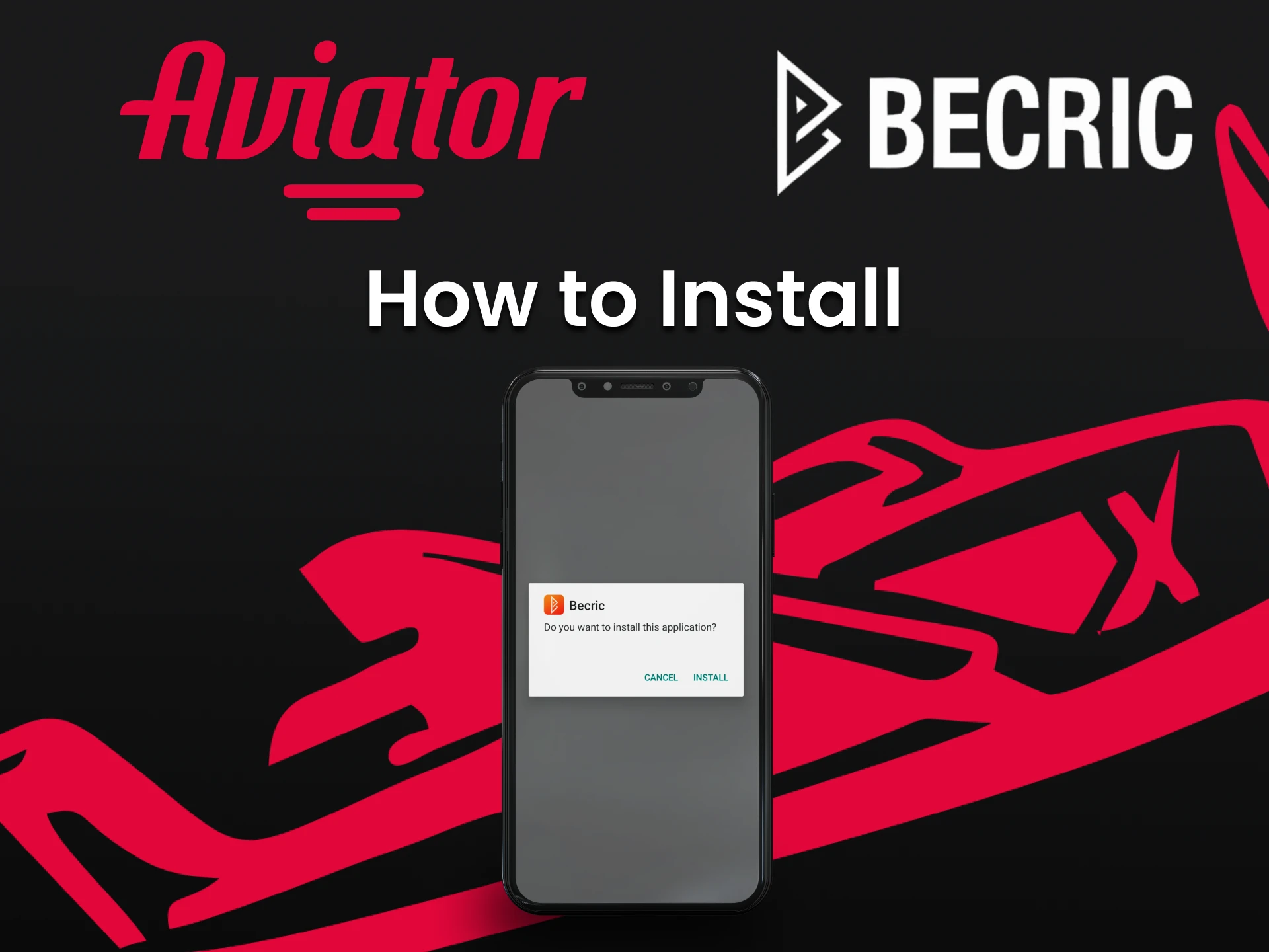 Installing the Becric app is easy.