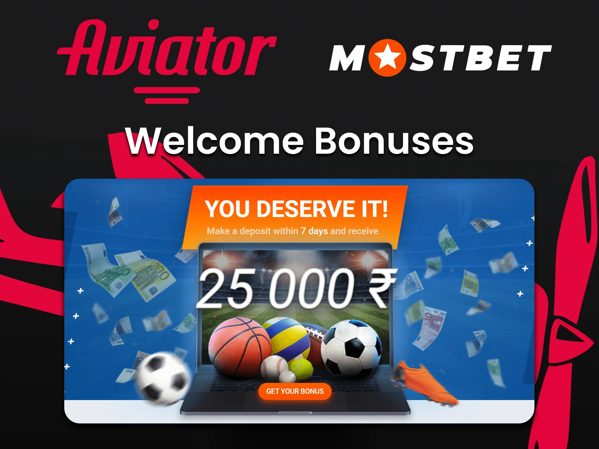 Play Aviator at Mostbet and get bonuses.