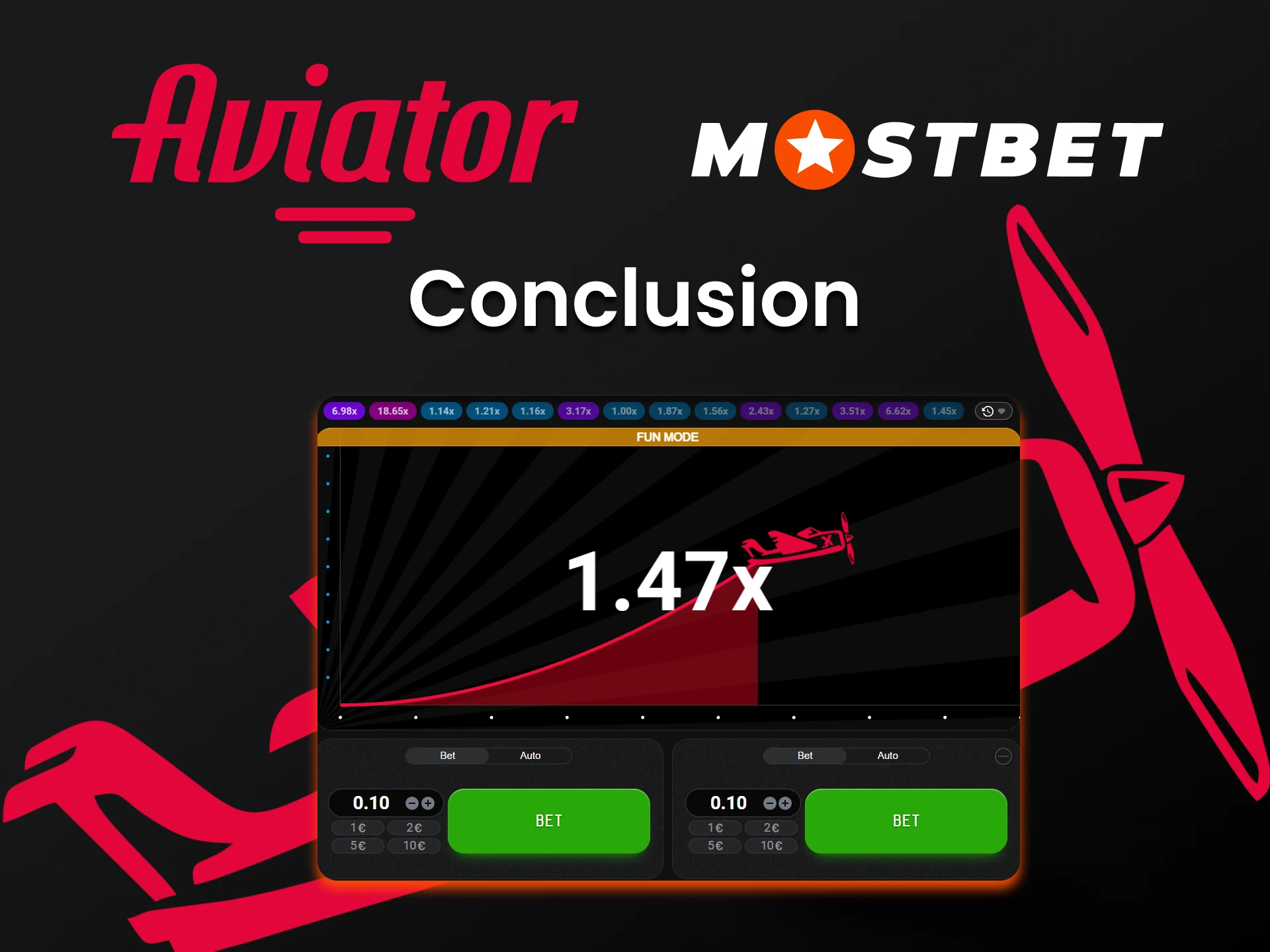 Choose Mostbet to play Aviator.