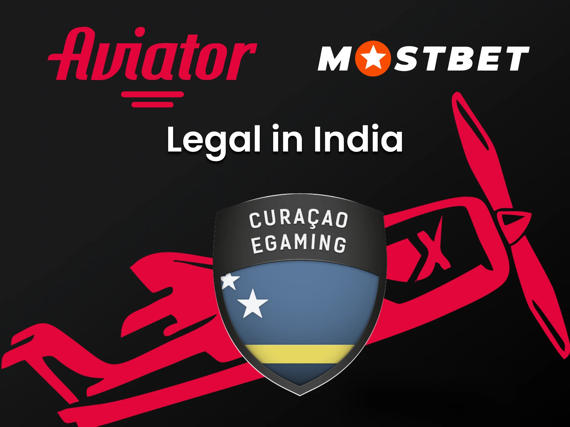 Play Aviator legally at Mostbet.