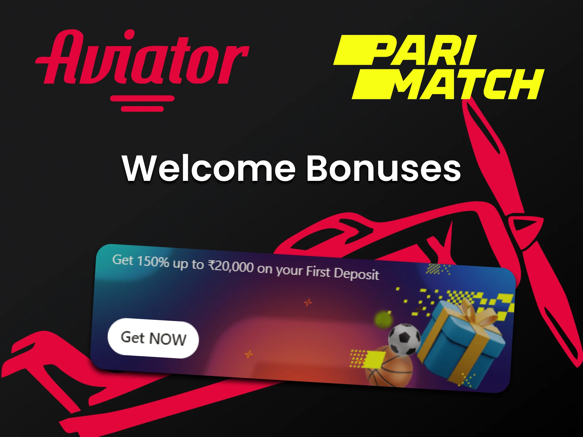 By choosing Parimatch to play Aviator you get bonuses.