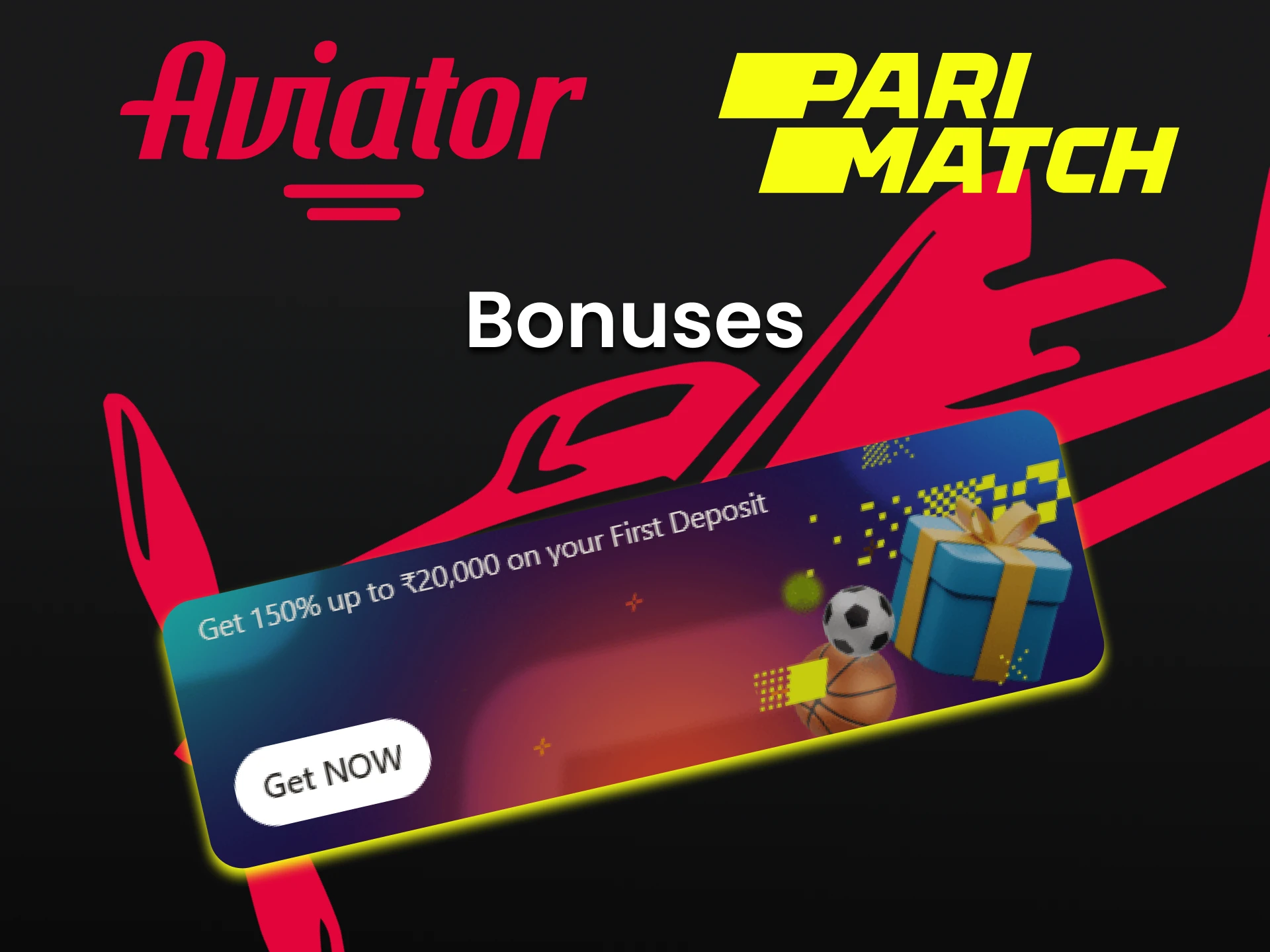 Get various bonuses for playing Aviator from Parimatch.
