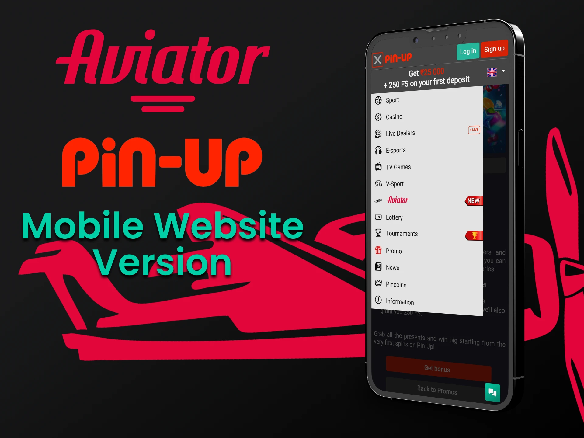 Você pode usar seu smartphone para jogar Aviator na Pin Up.