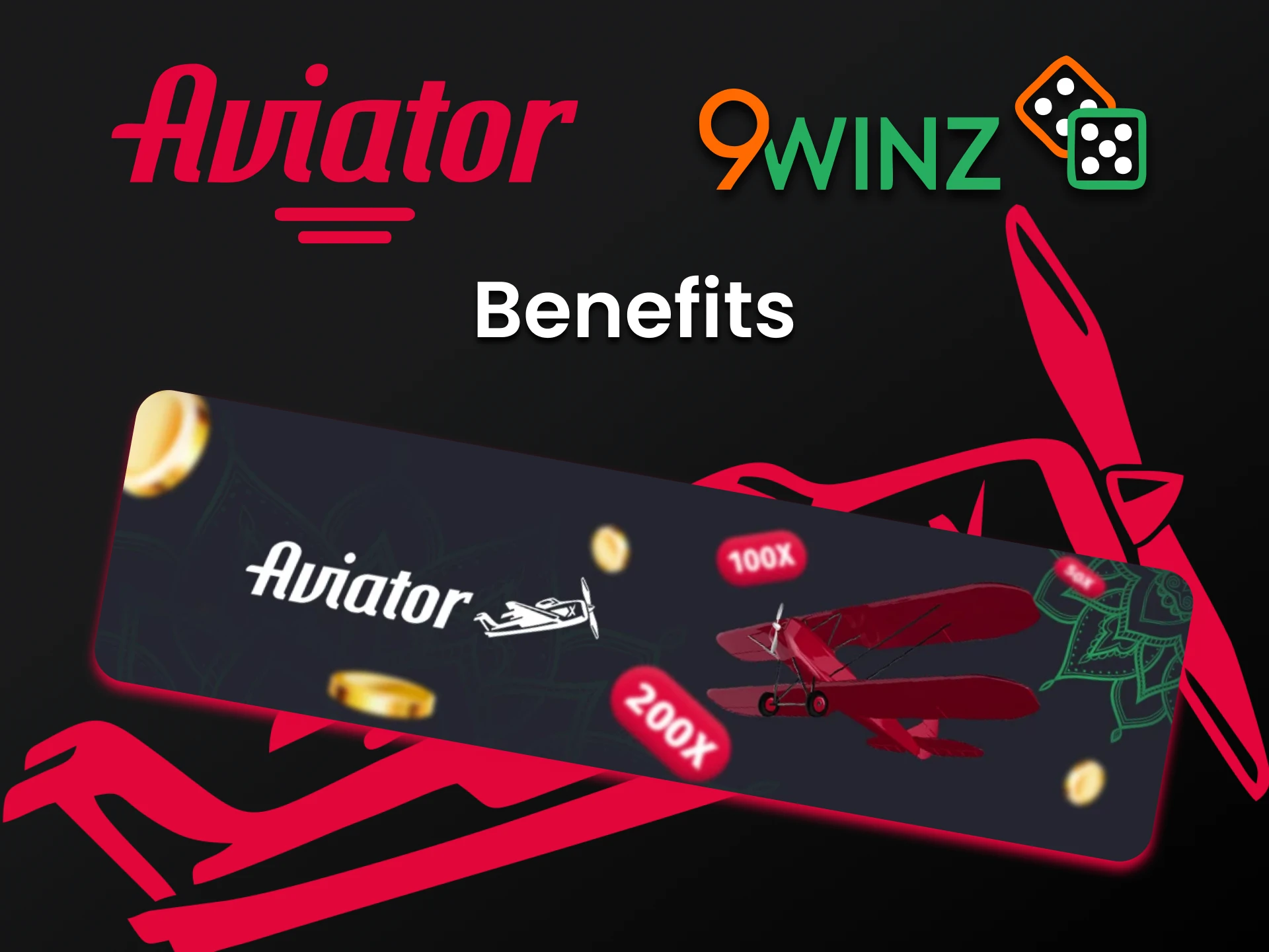 Get many benefits by choosing 9winz to play Aviator.
