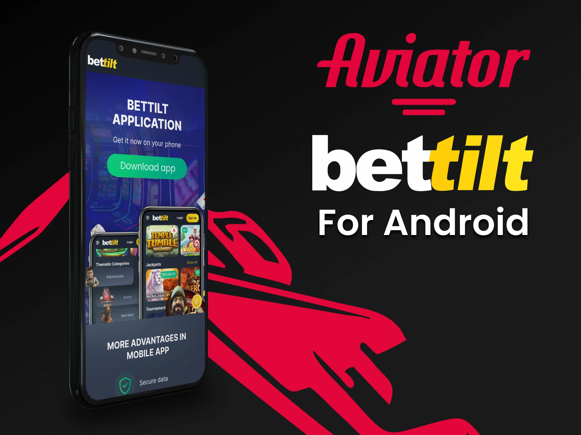 Download Bettilt on android to play Aviator.