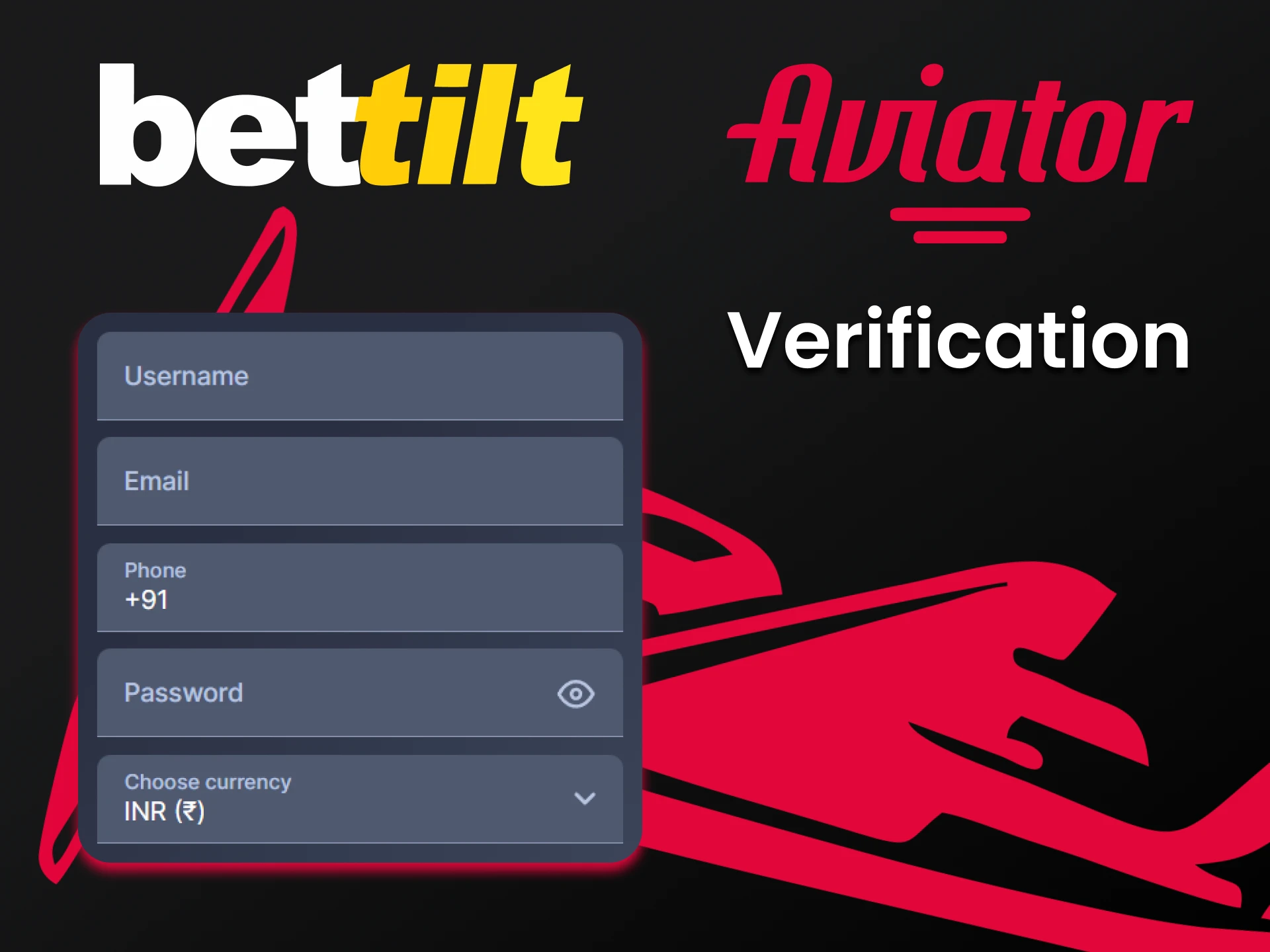 Fill in your personal data for the Bettilt service.