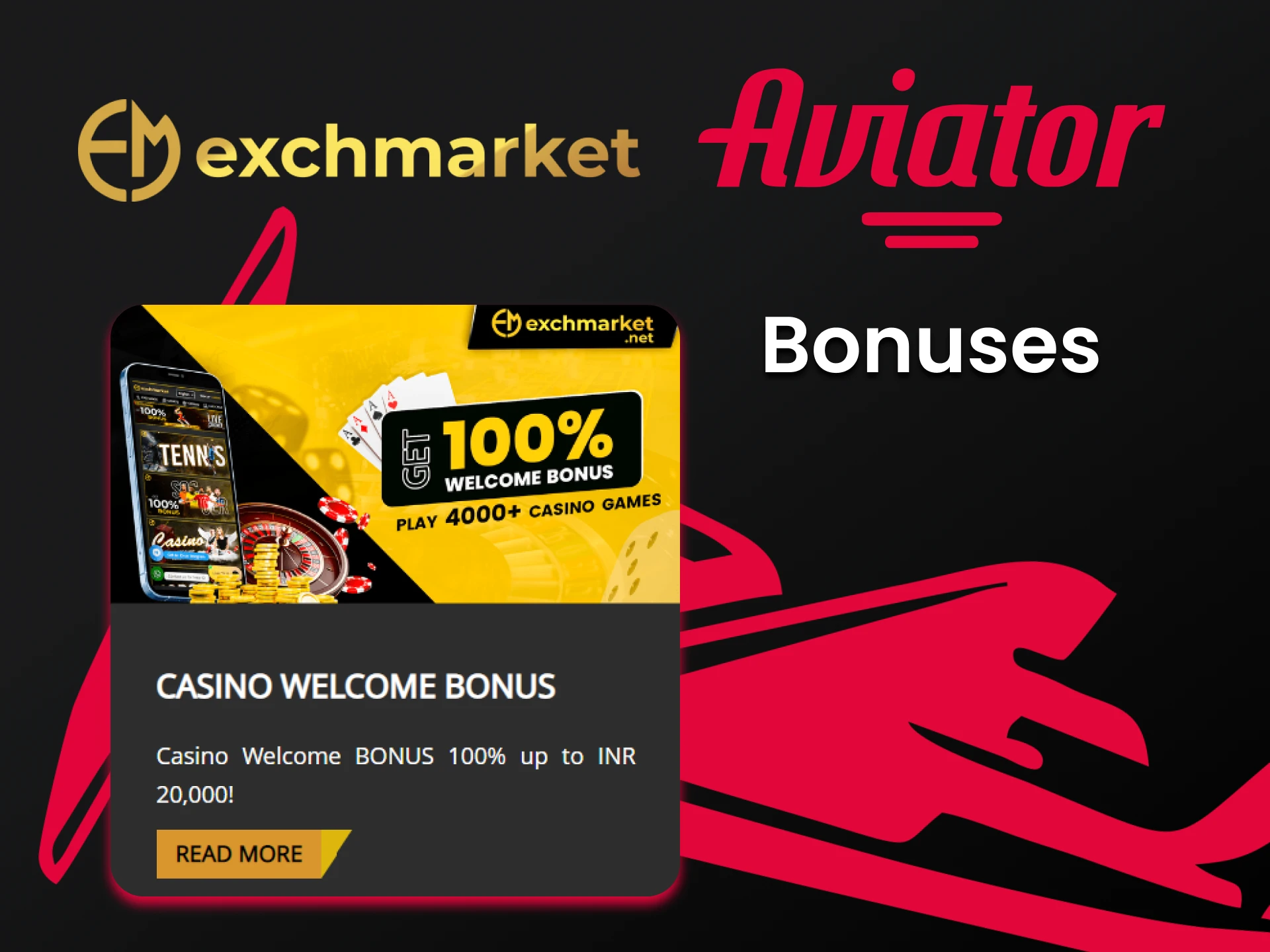 Get bonuses from Exchmarket.