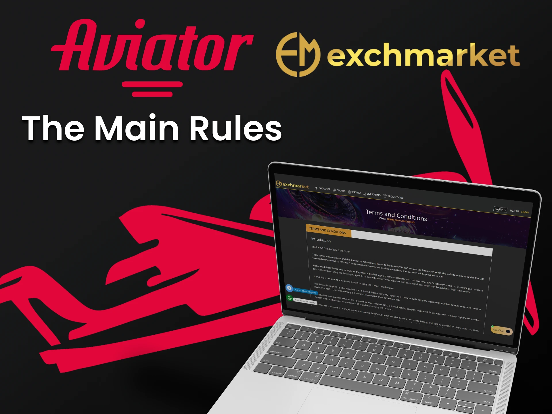Learn about the rules of the Exchmarket service.
