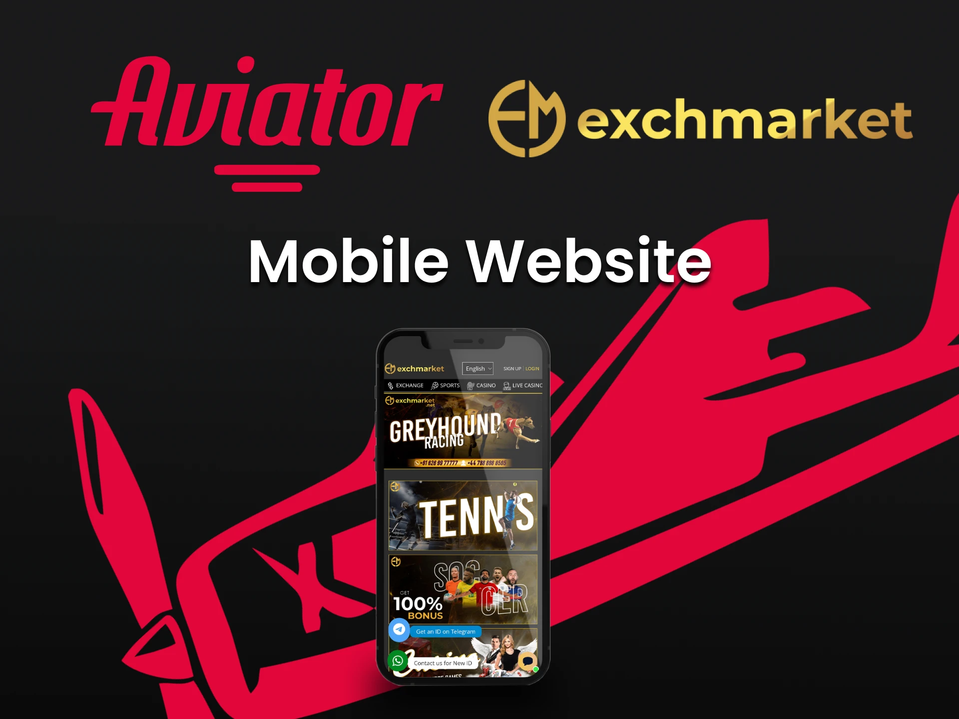 Use the Exchmarket service on your phone.
