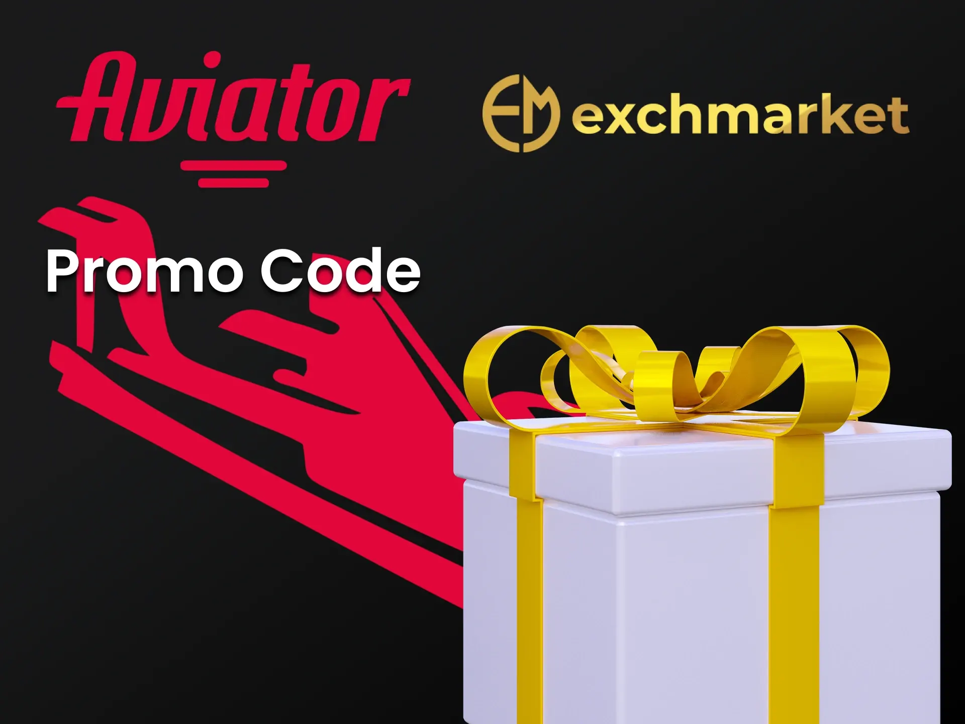 Exchmarket gives a bonus for Aviator.