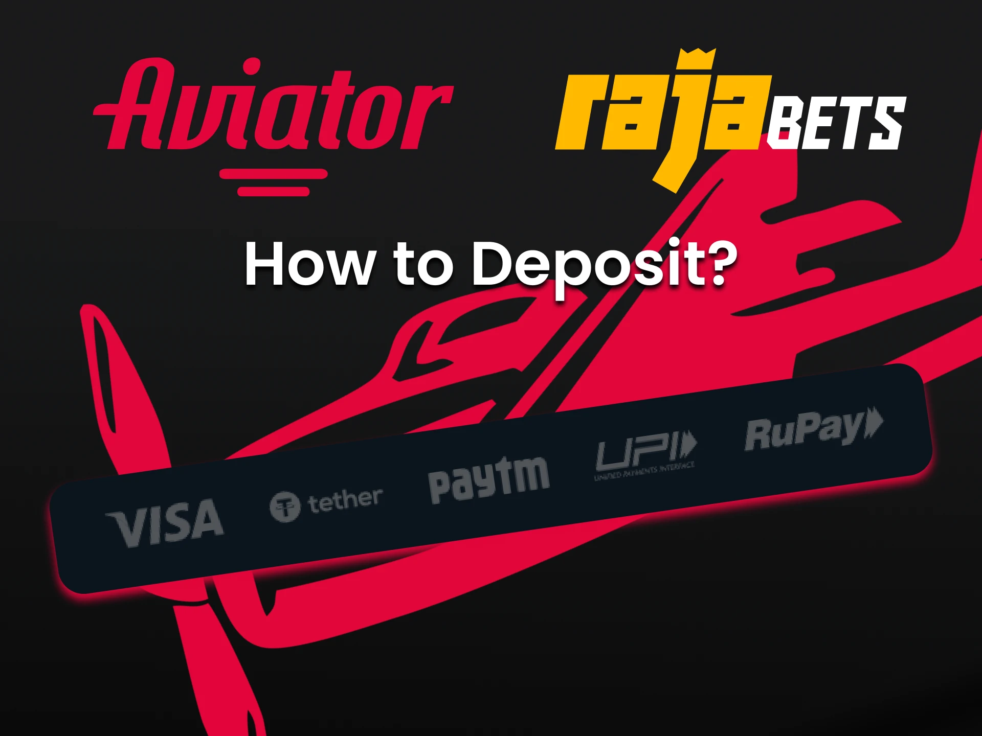 Top up your deposit to play Aviator on Rajabets.