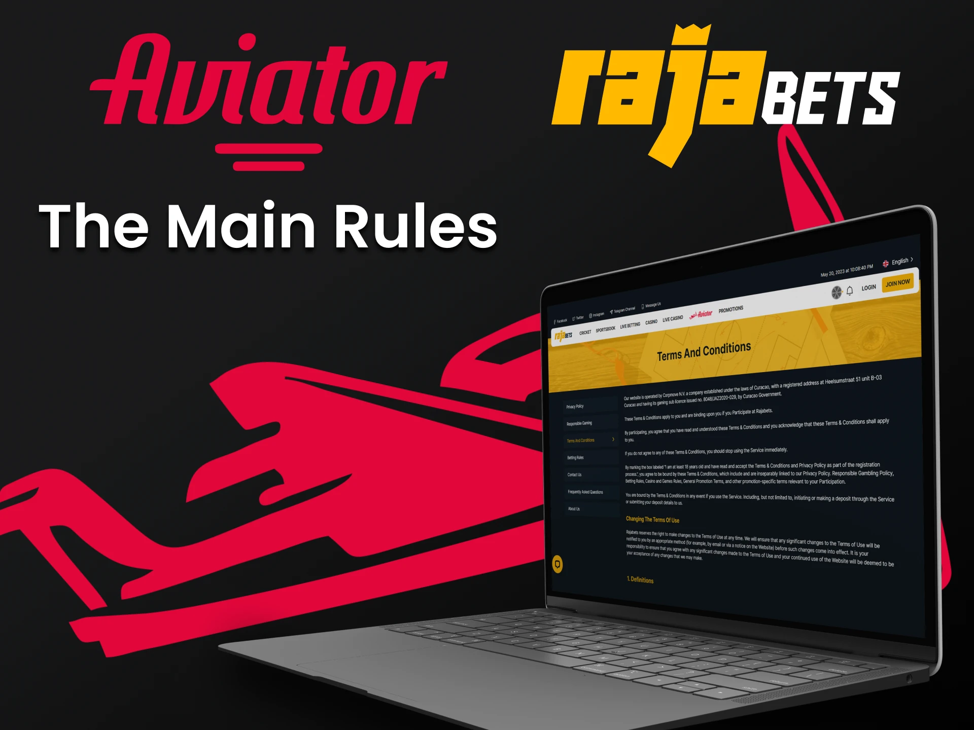 Learn about the rules of the Rajabets service.