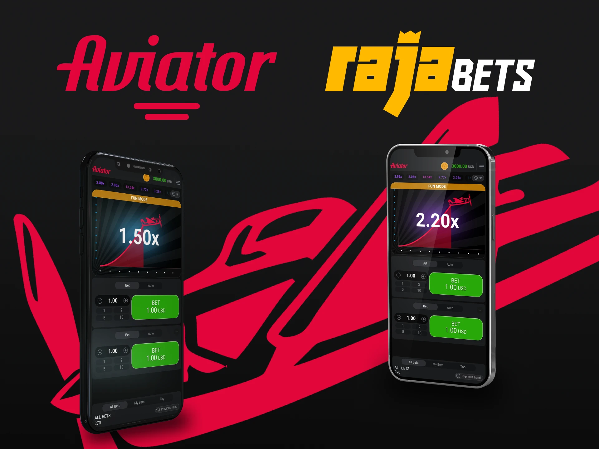 Find out on which device is better to play Aviator by Rajabets.