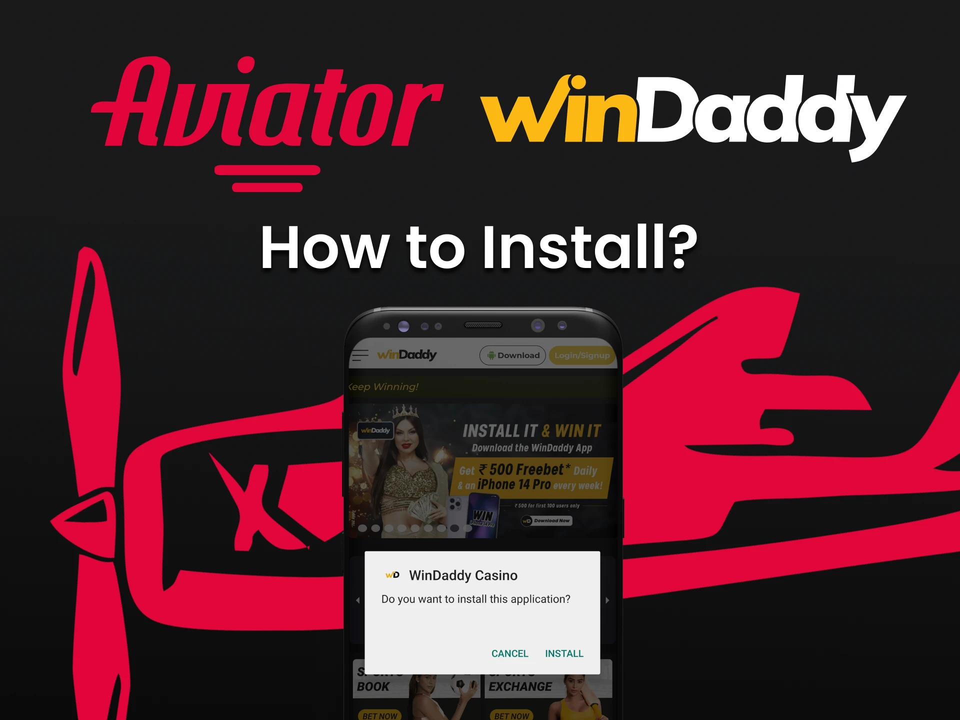 Install and play Aviator by WinDaddy.