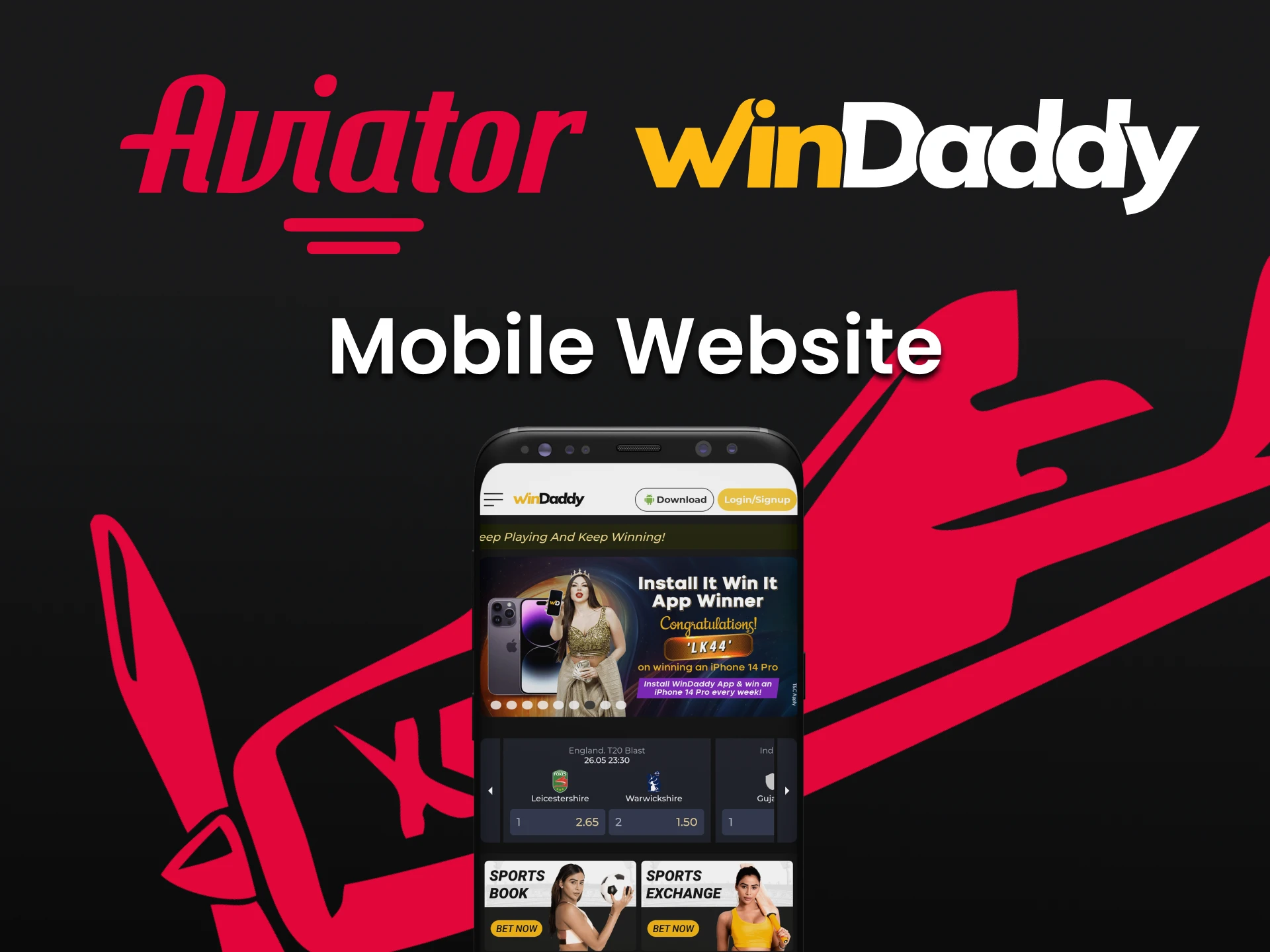 Visite a versão móvel do site da WinDaddy.