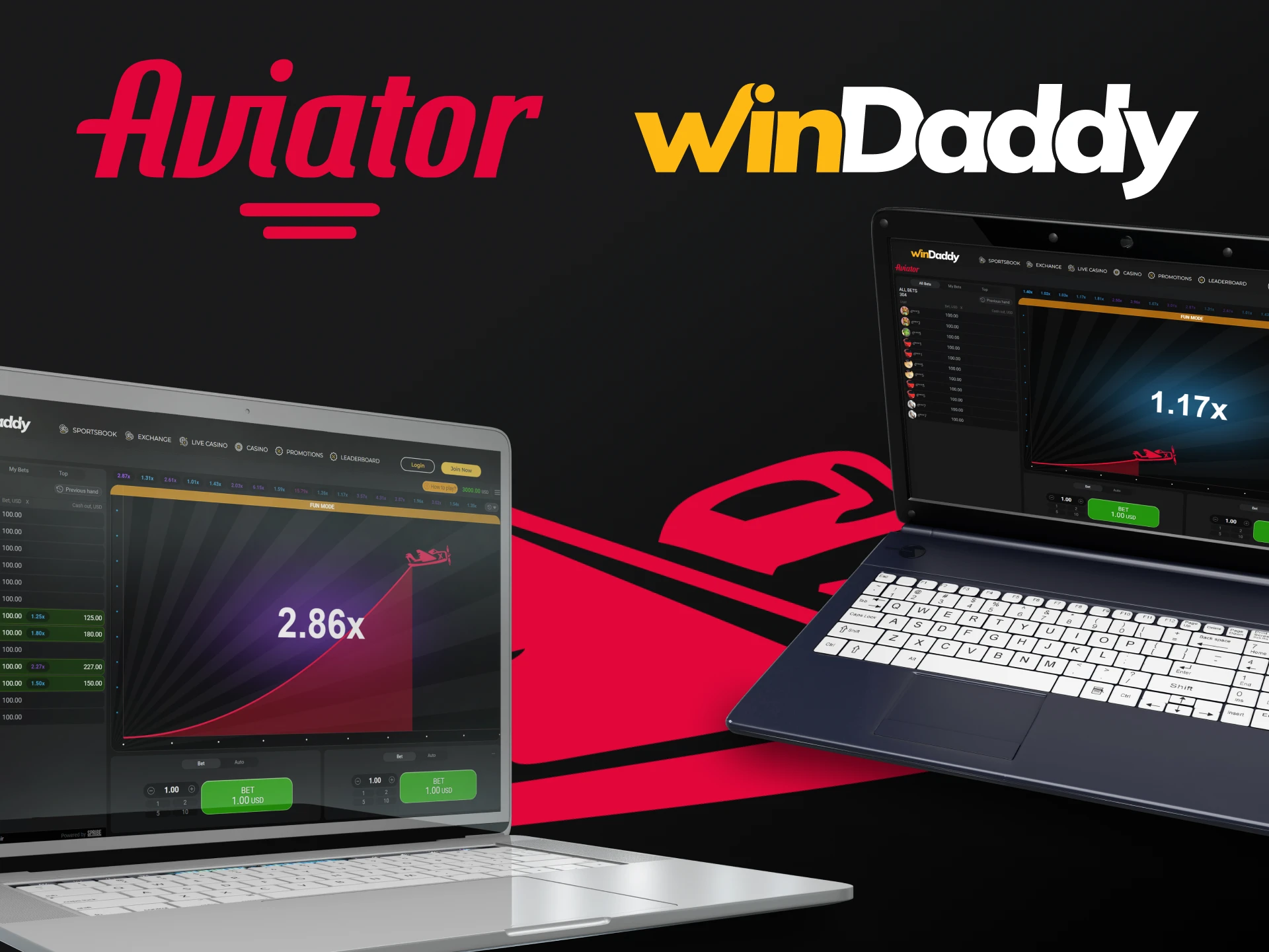Find out which device is best for WinDaddy's Aviator.