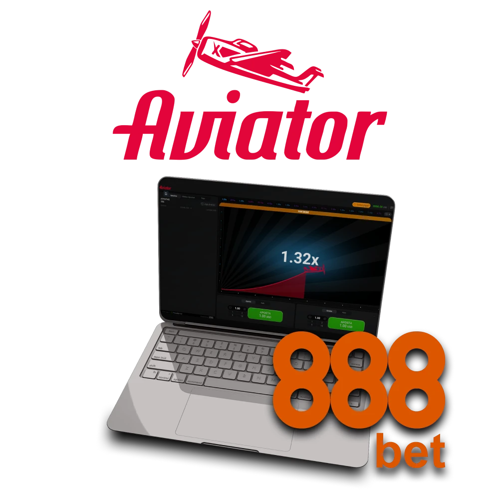 Escolha 888bet para jogar Aviator.