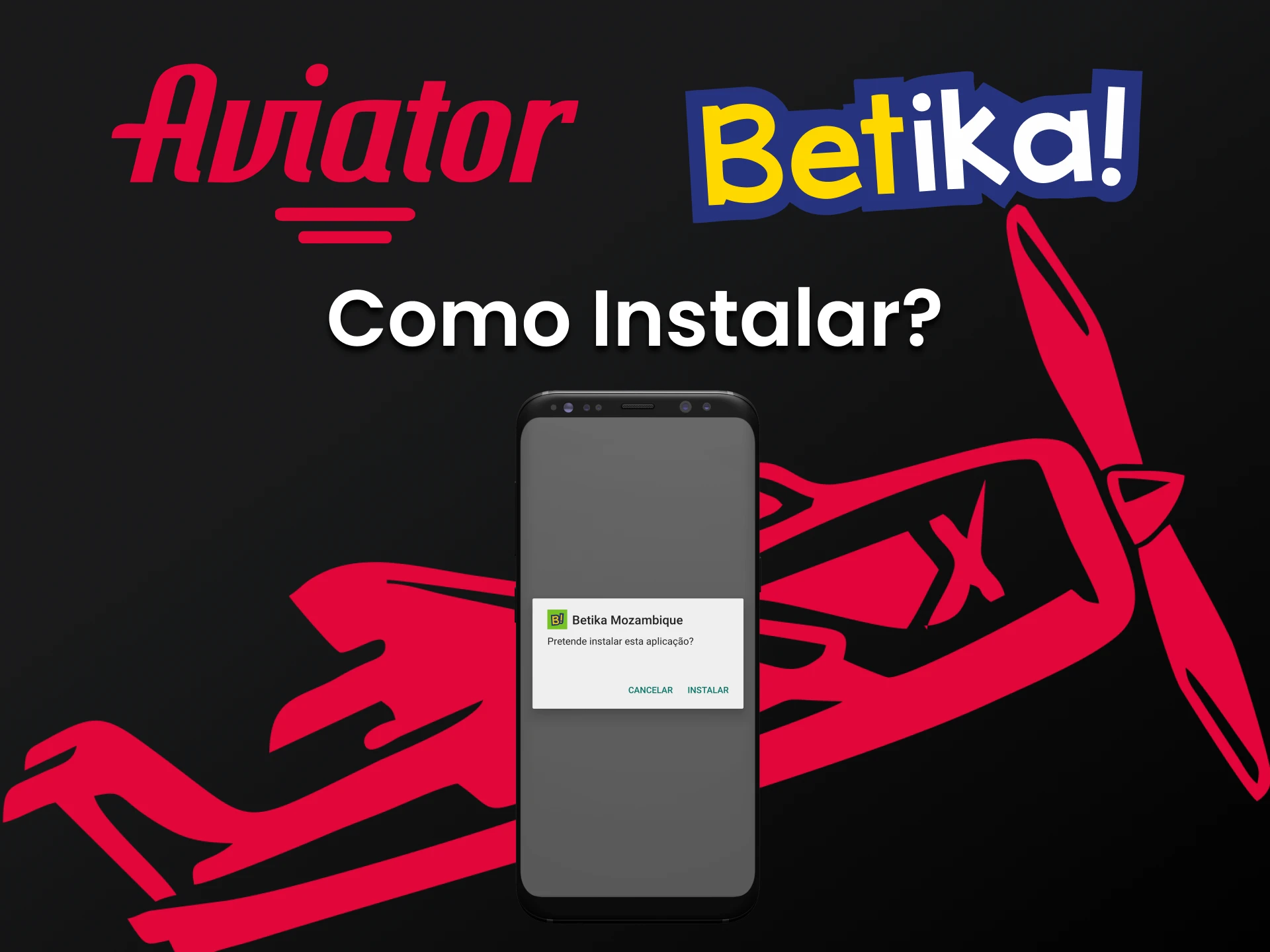 Baixe o aplicativo Betika para jogar Aviator.