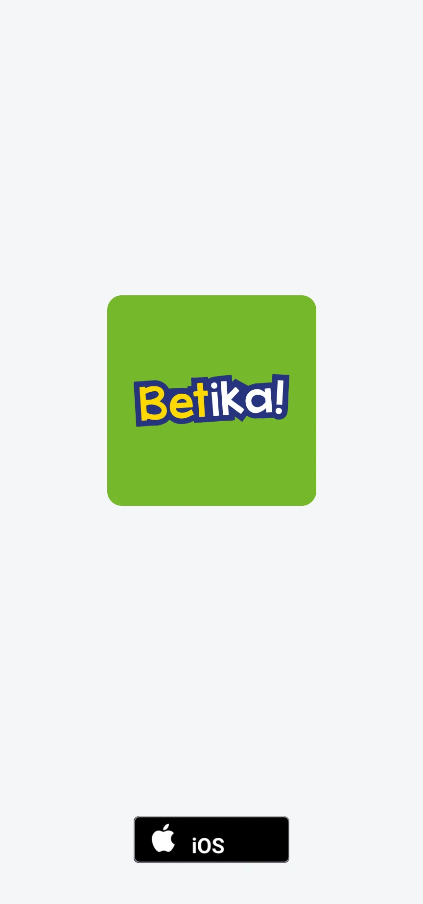 Baixe e instale o aplicativo Betika para iOS.