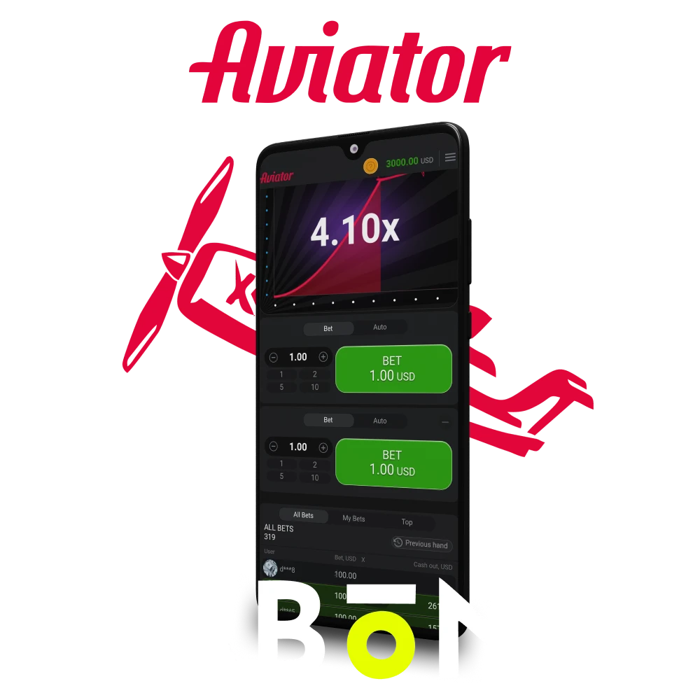 To play Aviator, choose the Rabona app.