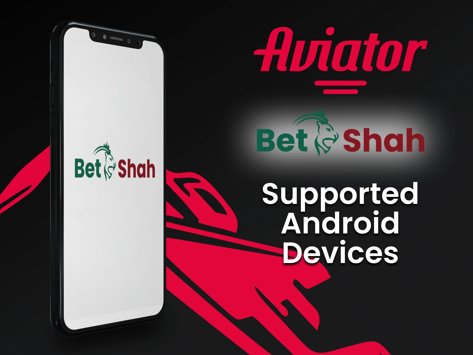 Use the BetShah app on Android devices to play Aviator.