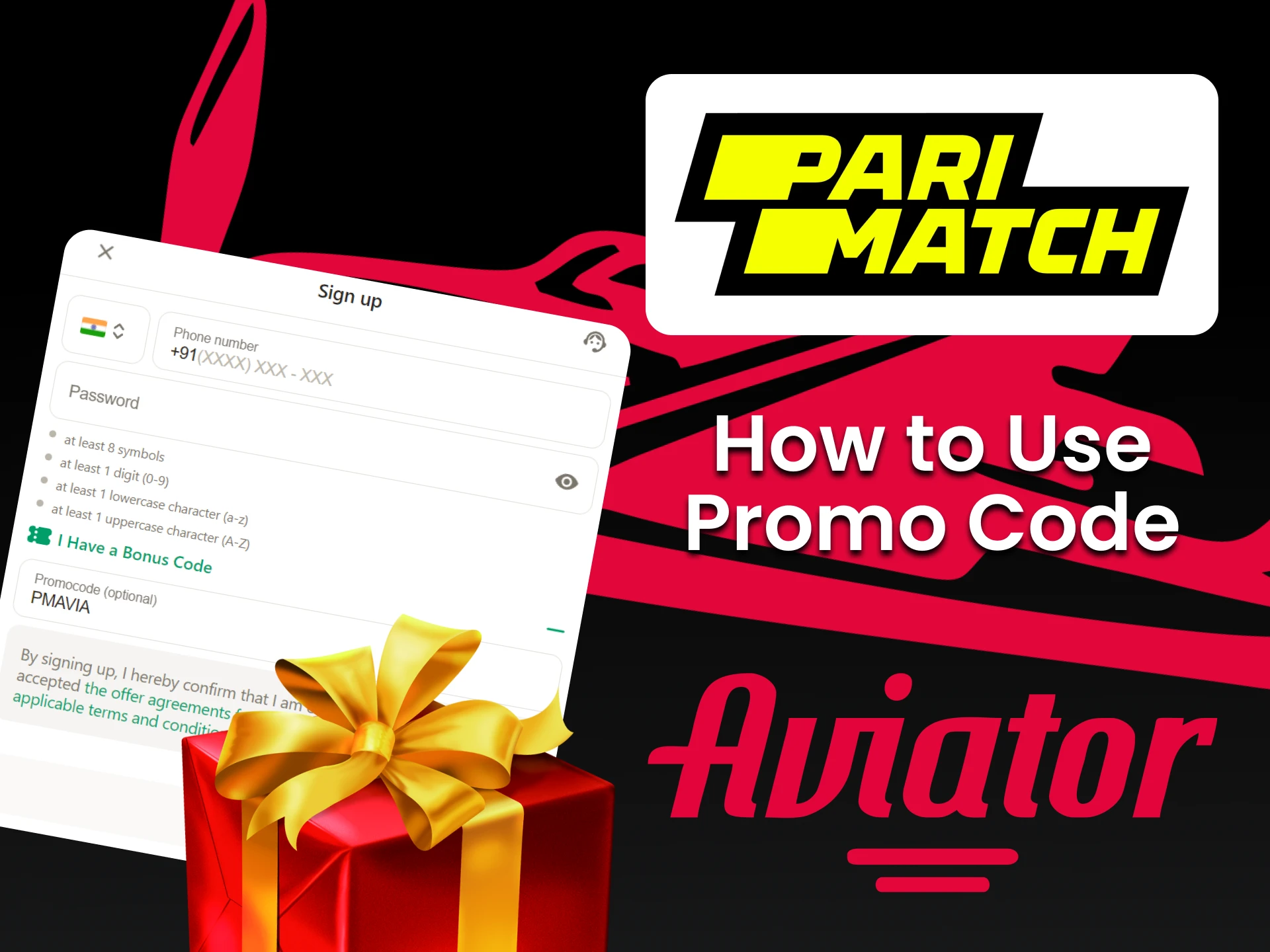 Learn how to apply and use a promo code for Aviator from Parimatch.