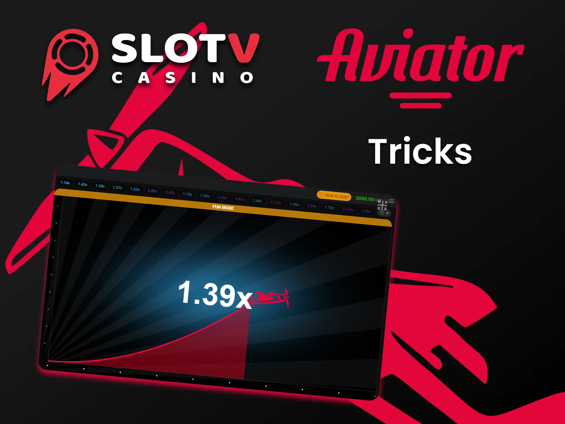 Learn tricks to win in Aviator at SlotV.