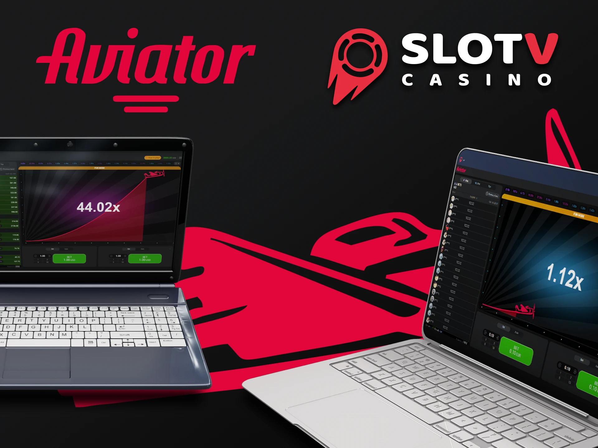 Choose your device to play Aviator on SlotV.