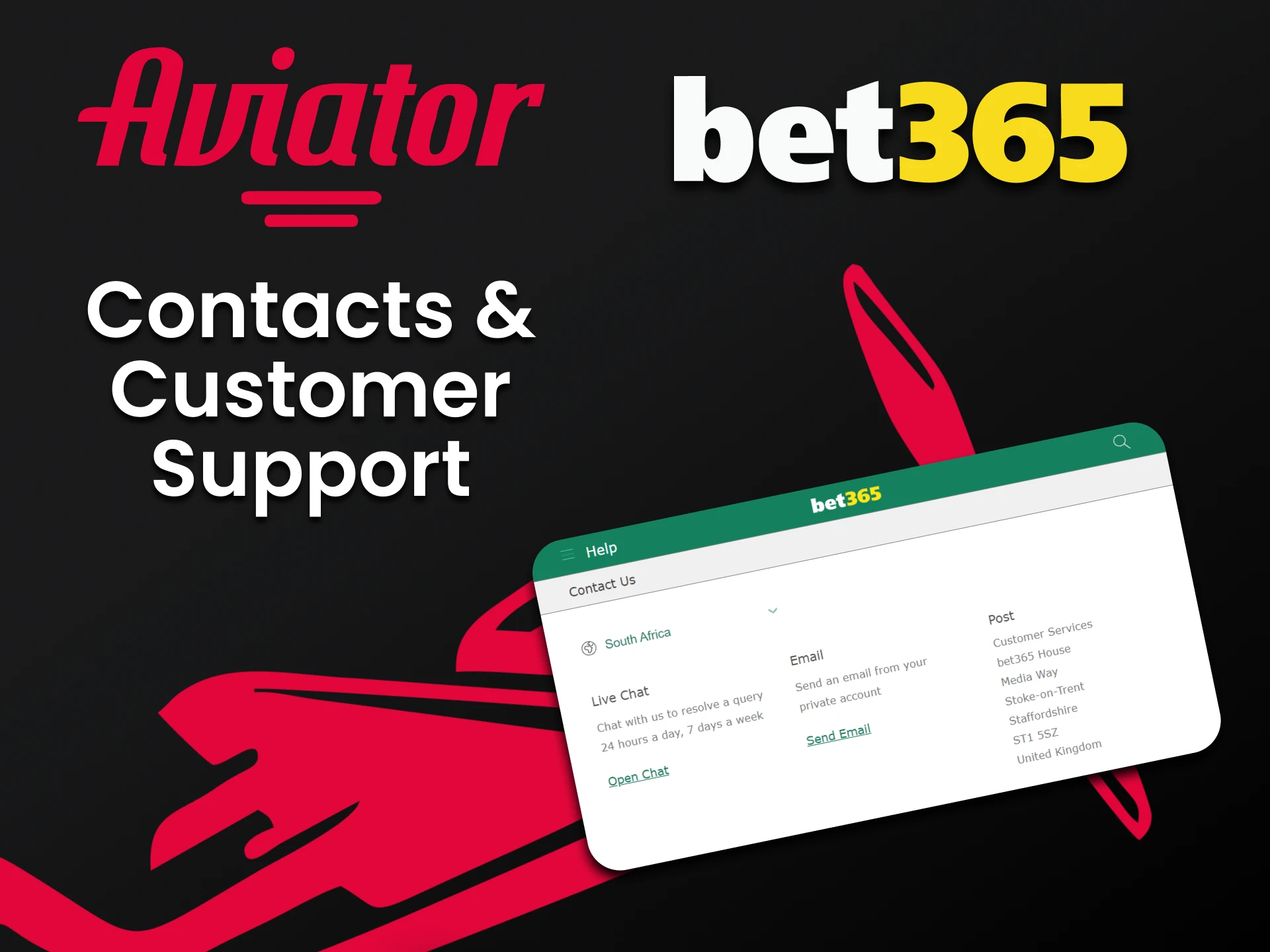 The Bet365 team is always in touch with its users.