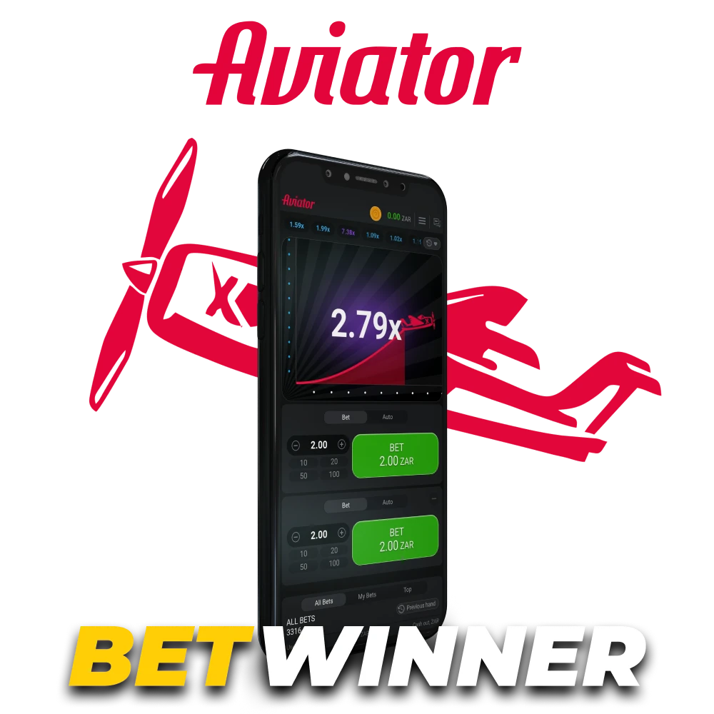 Use the Betwinner app to play Aviator.