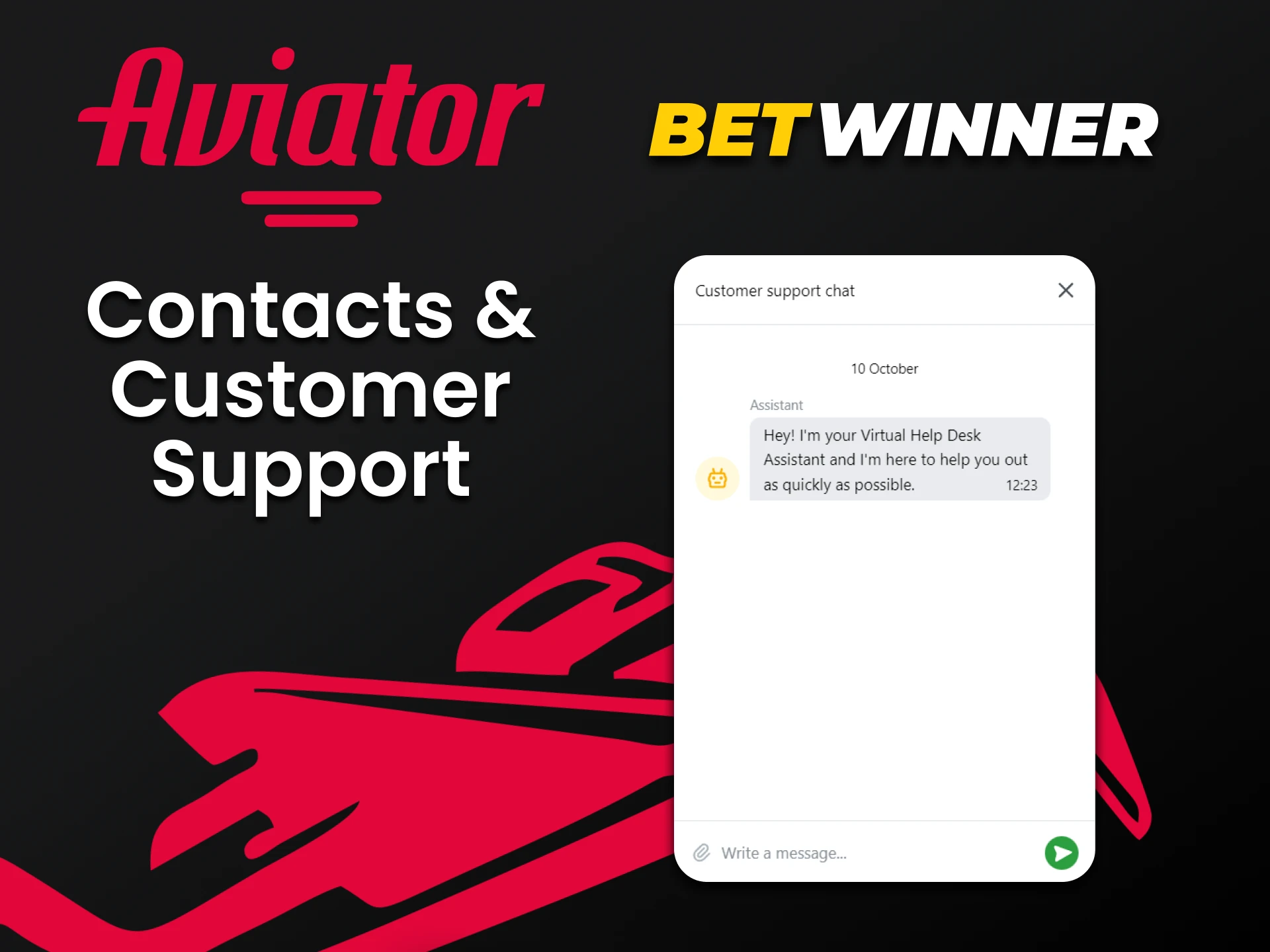 You can always ask questions to the Betwinner team regarding the Aviator game.