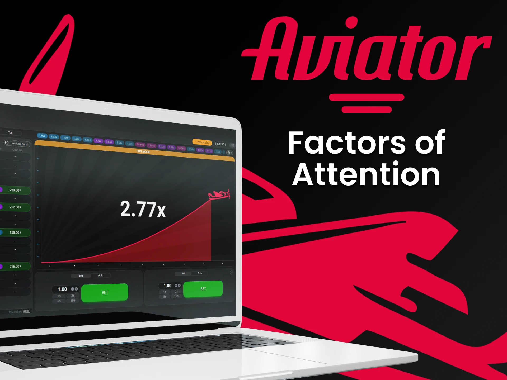 Find out what you should pay attention to in the Aviator game.