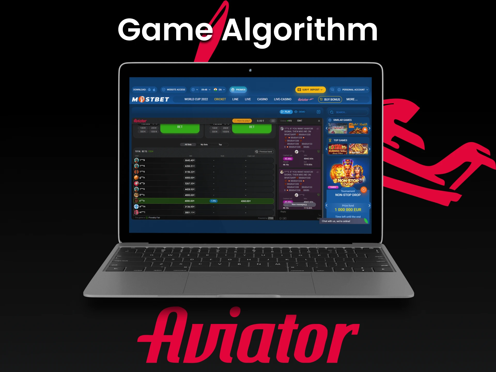 Study the algorithm of the game before you play for real money.