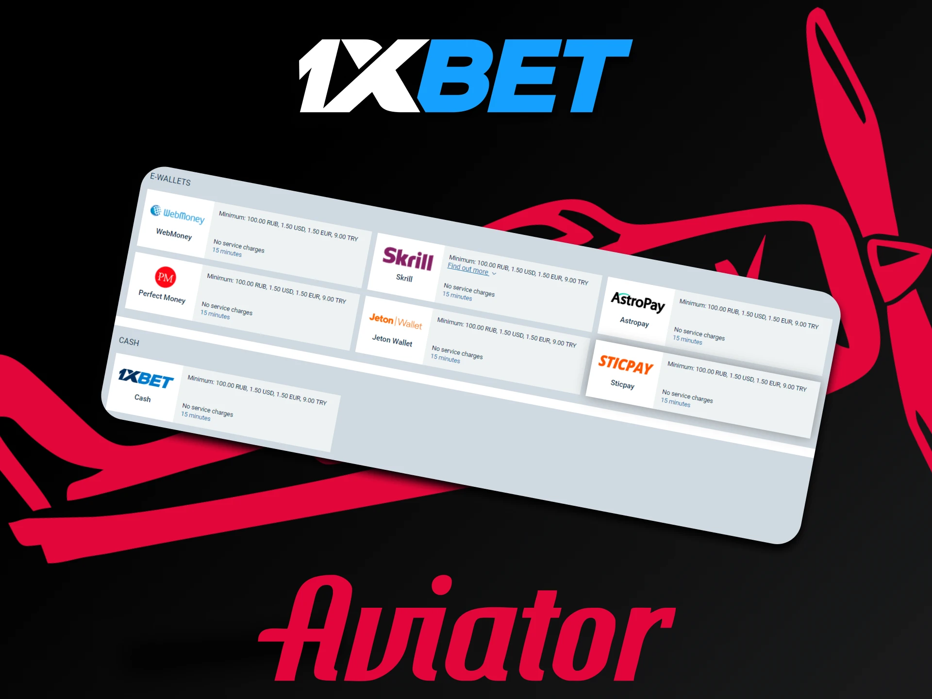 We will tell you how you can withdraw your funds from 1xbet for the Aviator game.