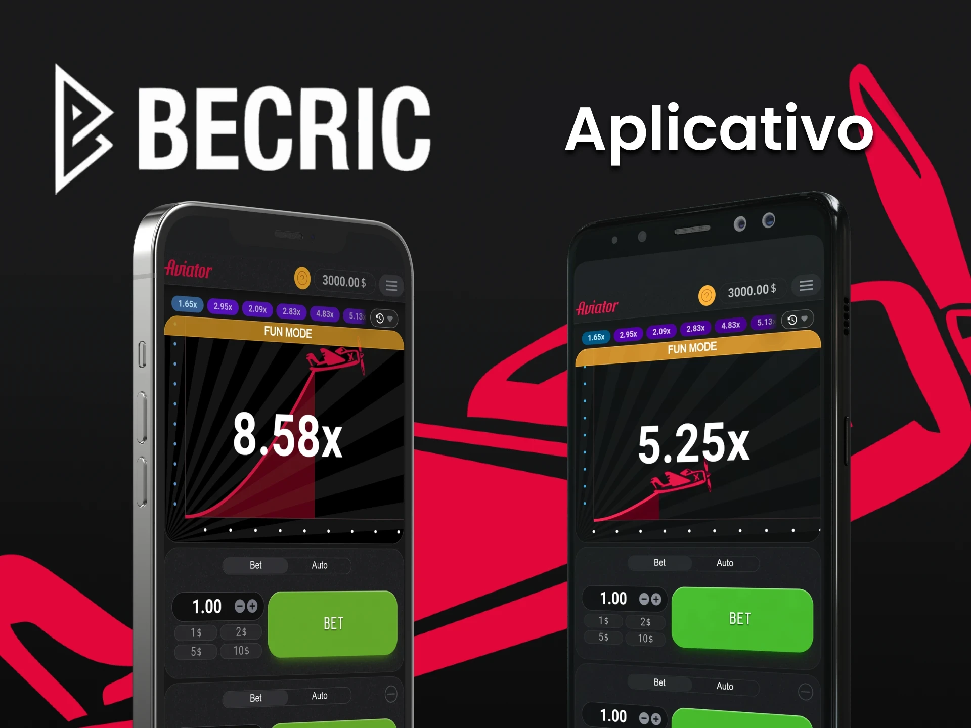 Faça o download do aplicativo Becric para jogar Aviator.