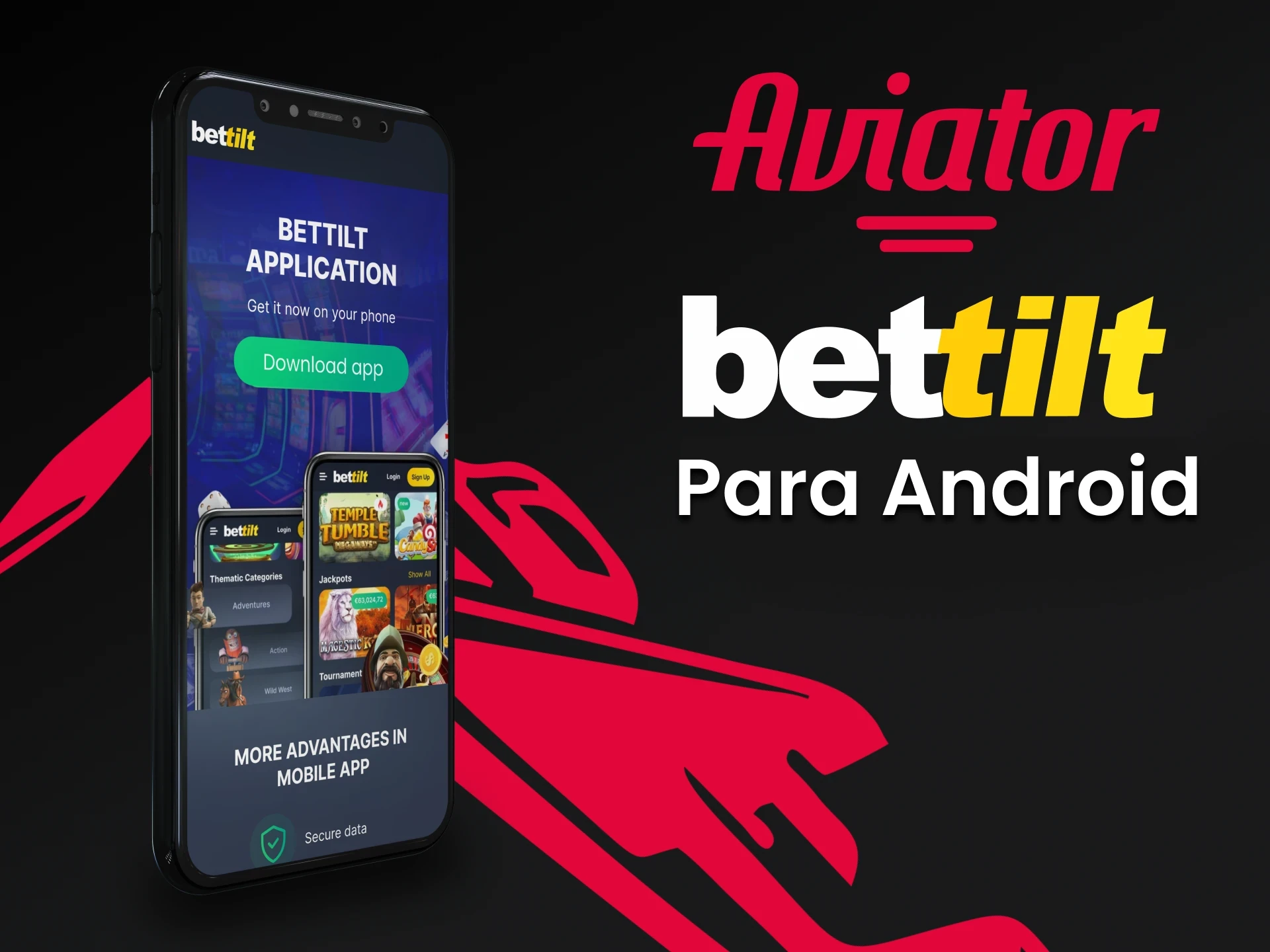  Baixe o Bettilt no Android para jogar o Aviator.