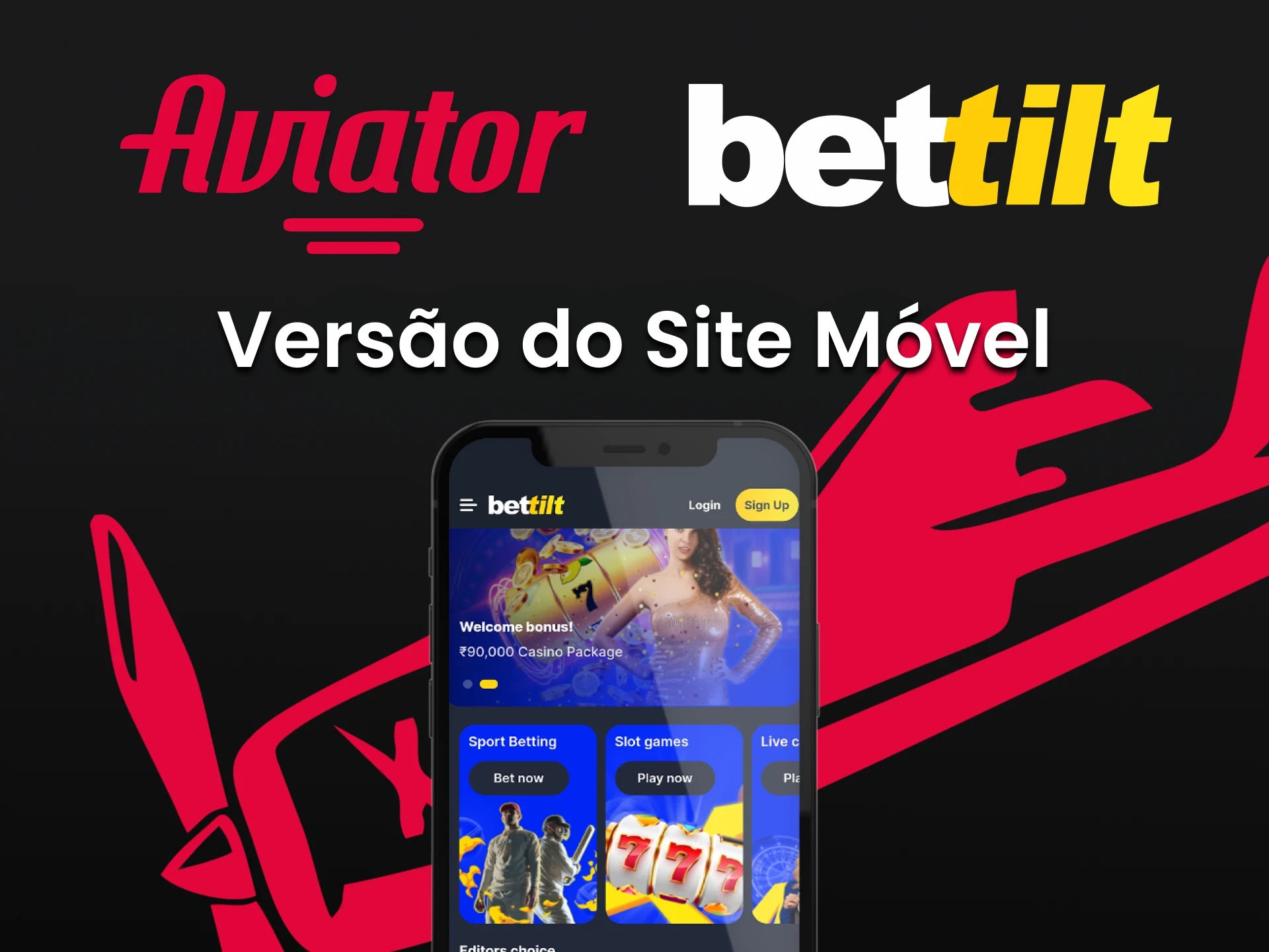 Use o site do Bettilt por meio da versão móvel do site.