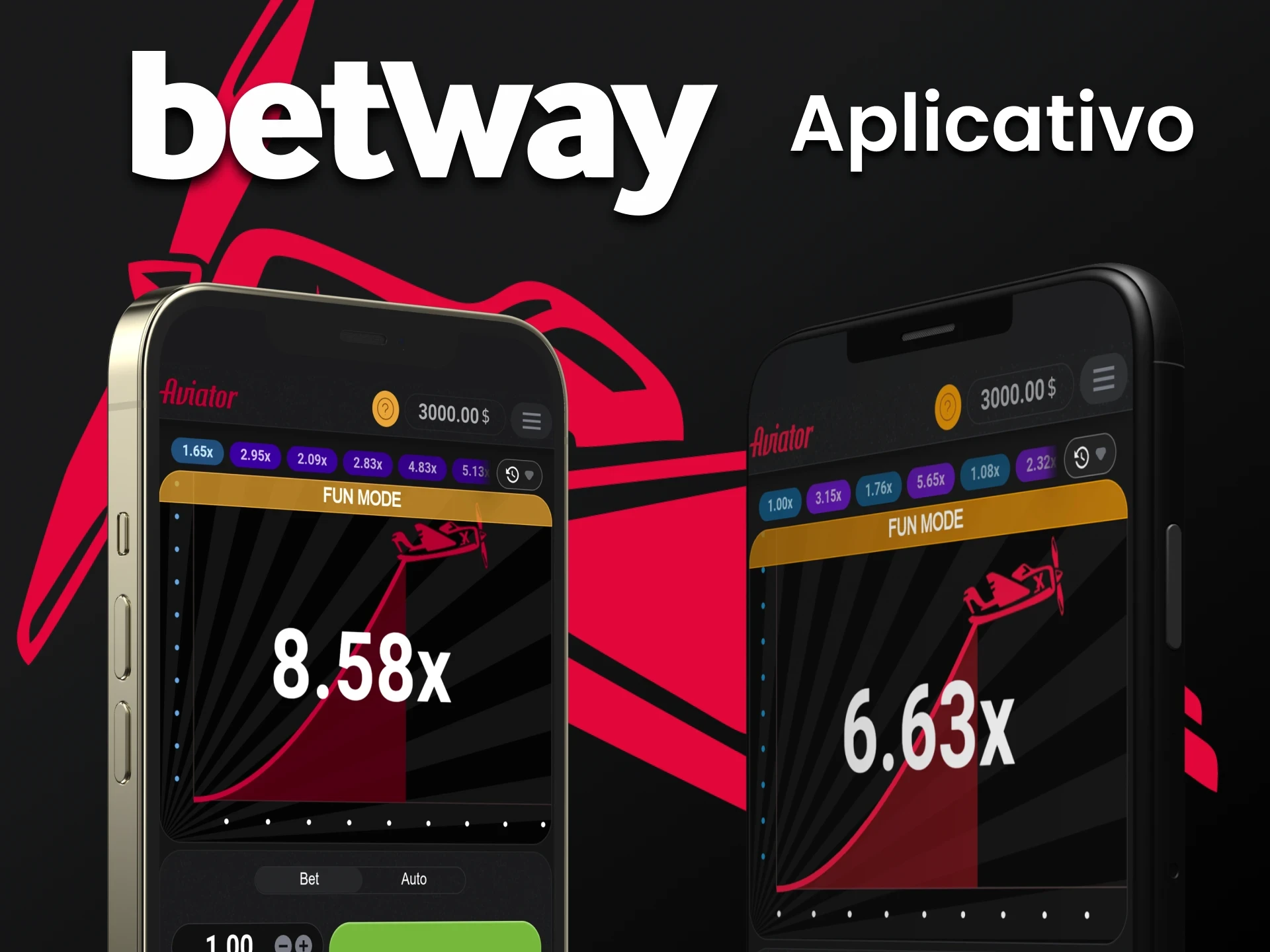 Ao fazer o download do aplicativo Betway, você pode jogar Aviator em seu smartphone.