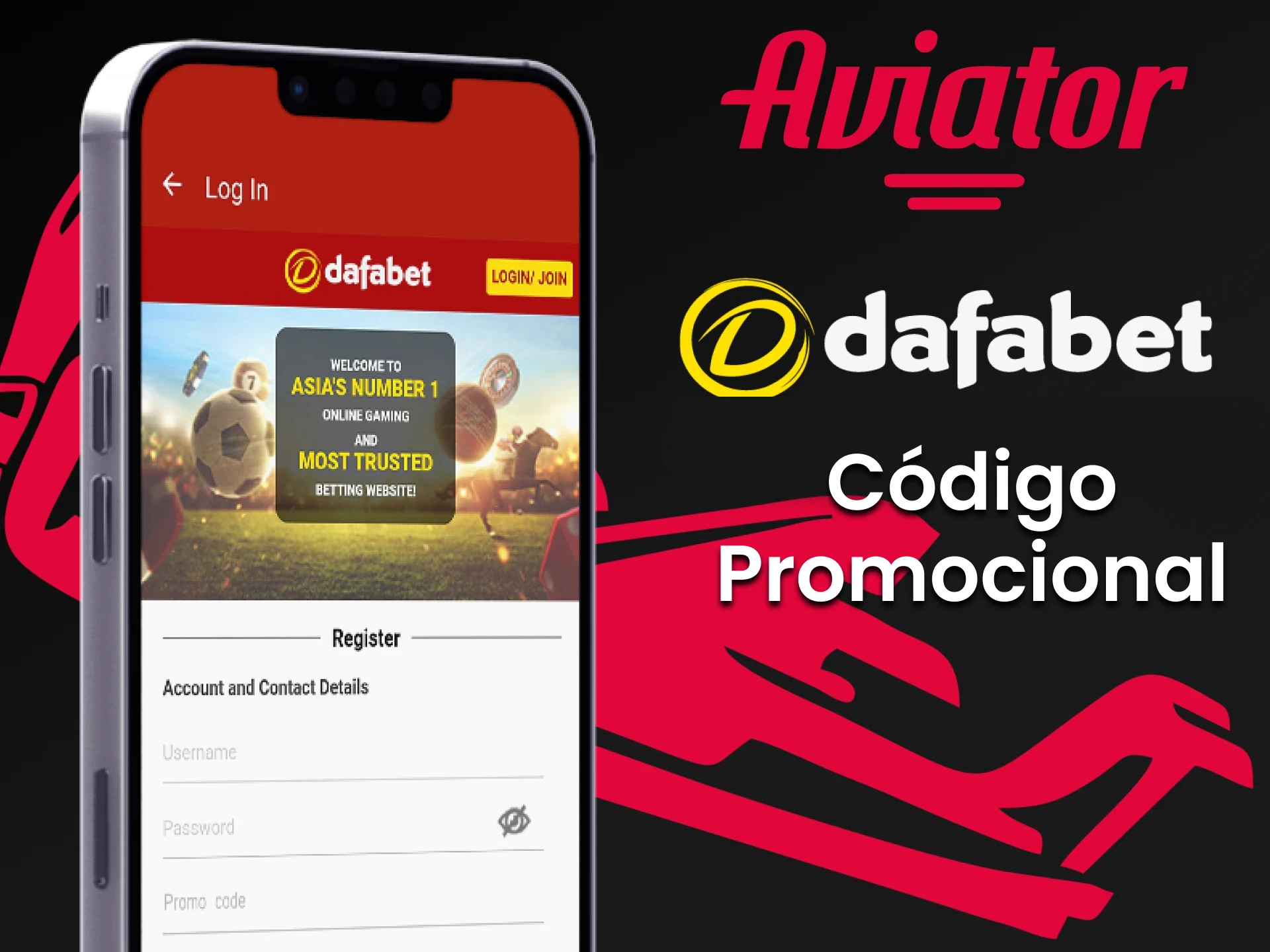Encontre um código promocional da Dafabet para ganhar um bônus no jogo Aviator.
