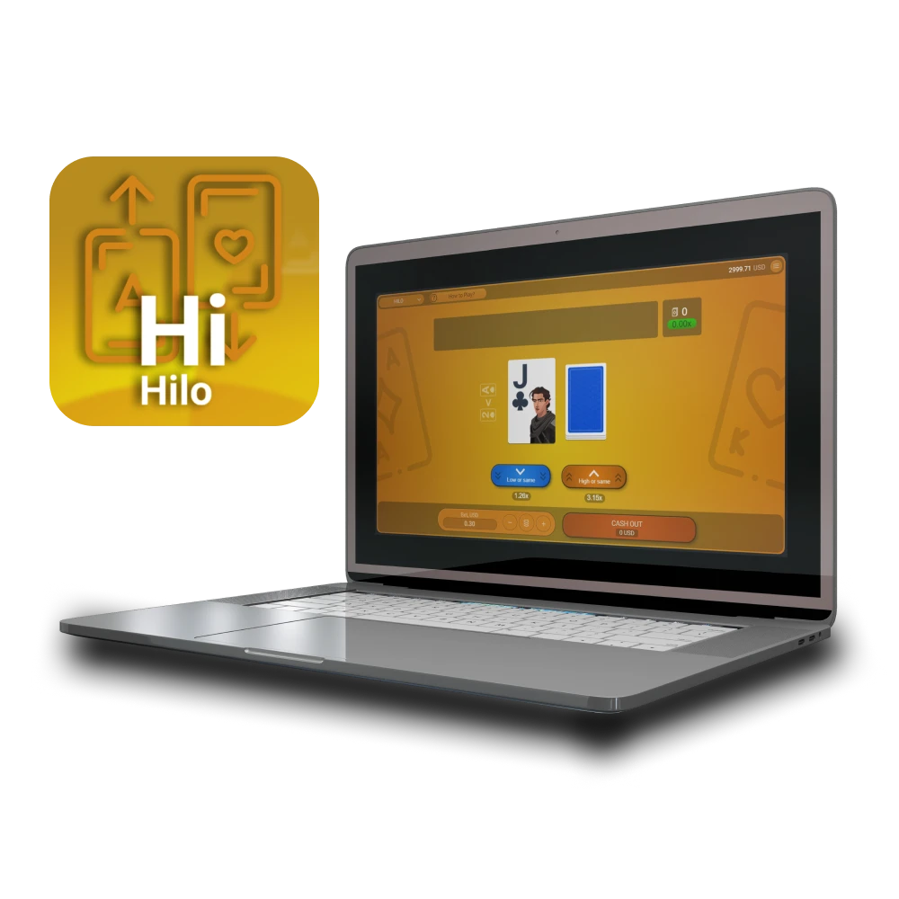 For casino games, choose Hilo.